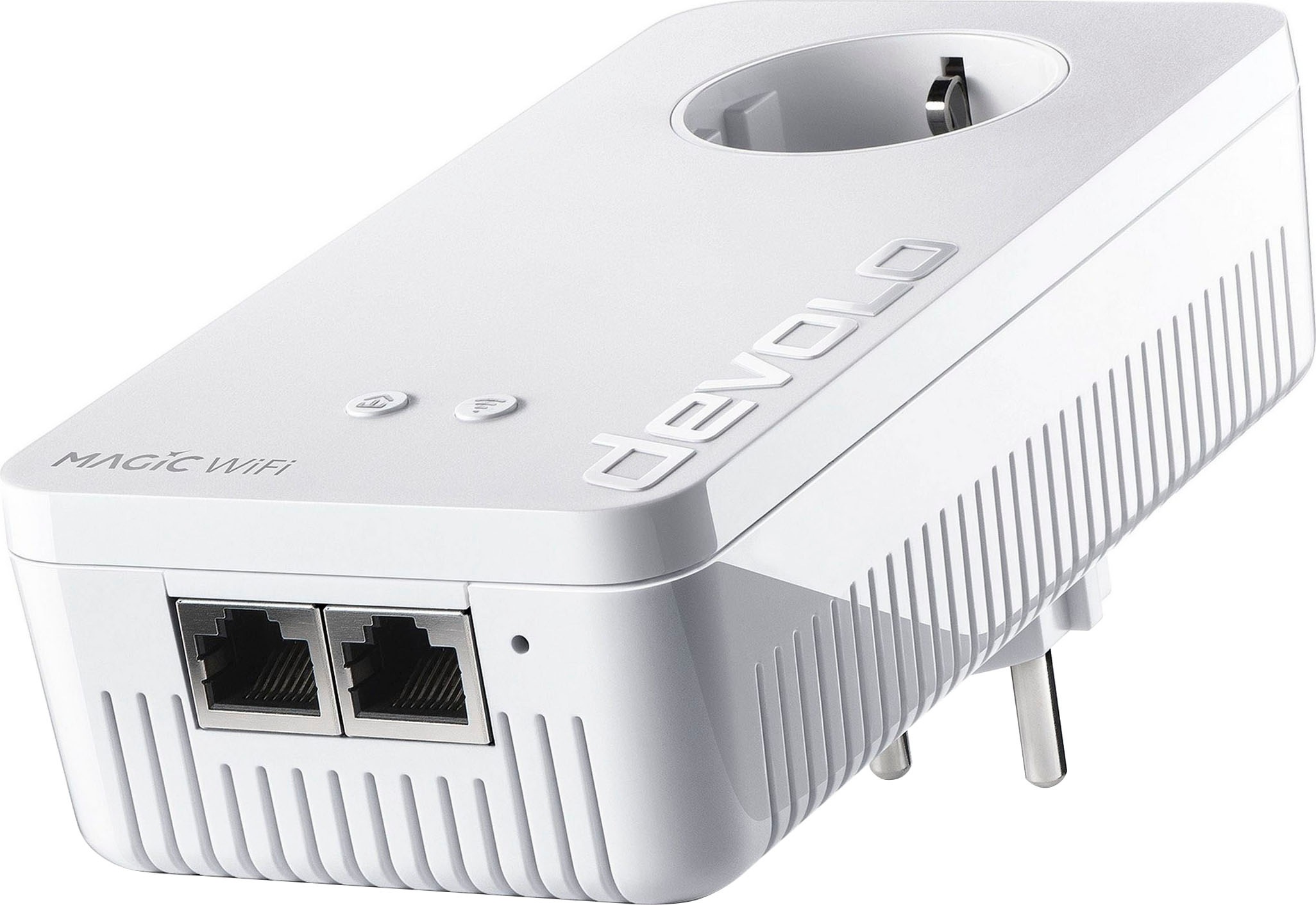 DEVOLO WLAN-Router »Magic 1 WiFi ac Multiroom Kit (1200Mbit, 5x LAN, Mesh)«