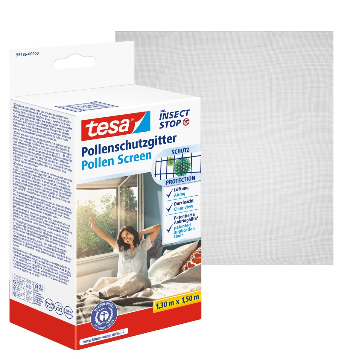 Tesa Insektenschutz-Fensterrahmen »Pollensc...
