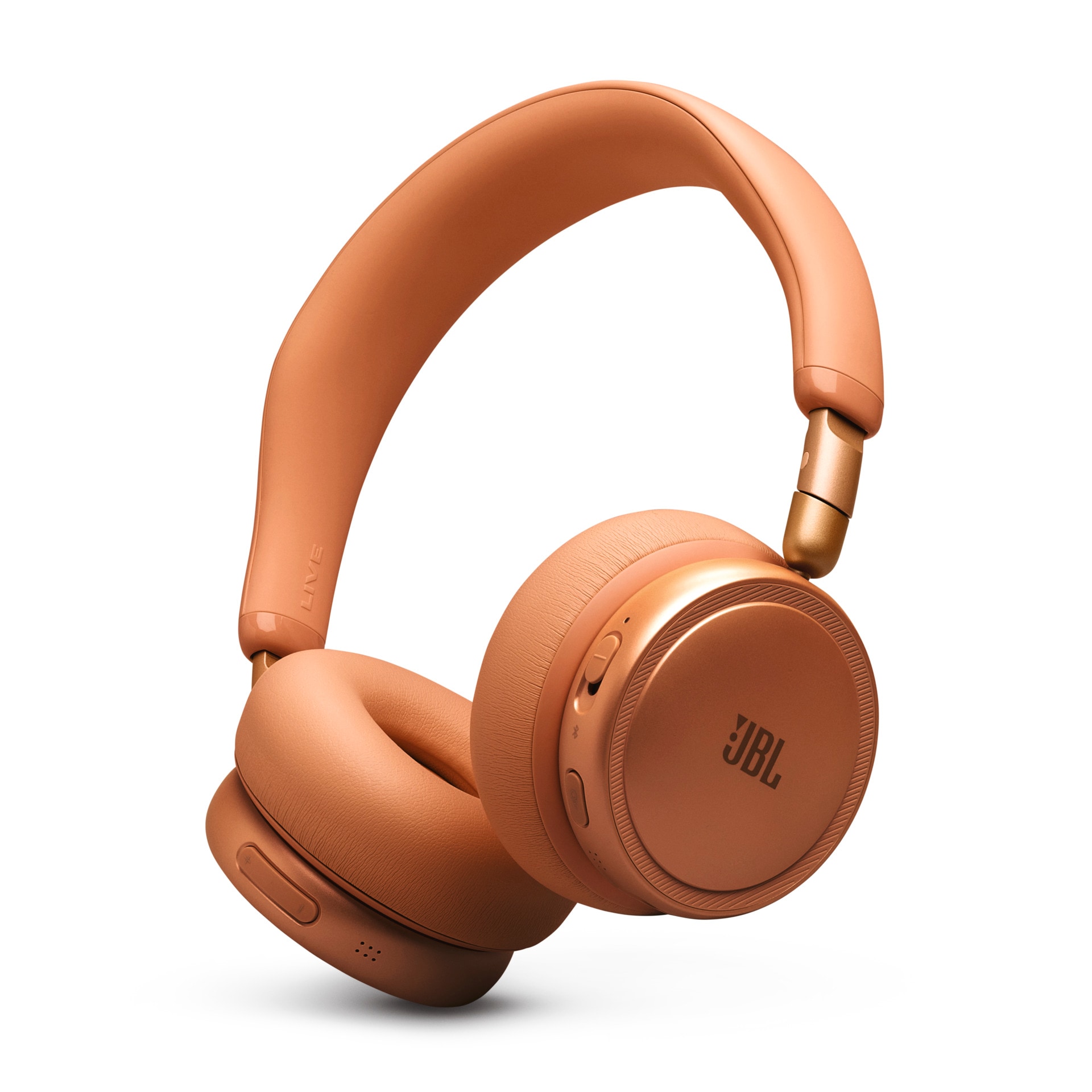 JBL On-Ear-Kopfhörer "LIVE 680NC", orange, B:21cm H:5cm T:22,5cm, Kopfhörer, Kabelloser On-Ear-Kopfhörer mit Noise-Cancelling - Einheitsgröße