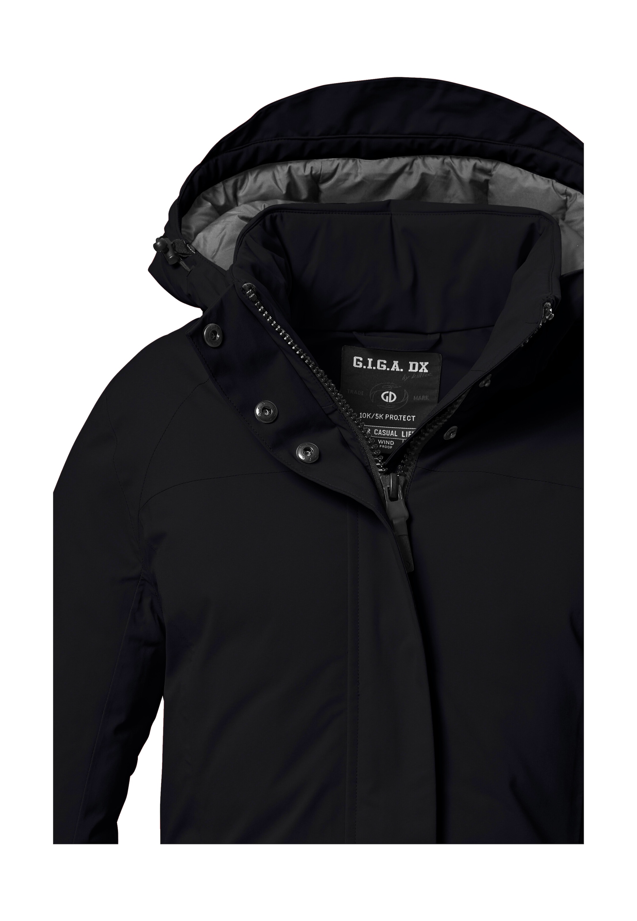 G.I.G.A. DX by killtec Funktionsjacke »GW 6 WMN JCKT«, Damen Winterjacke: wasserdicht, atmungsaktiv, abnehmbare Kapuze
