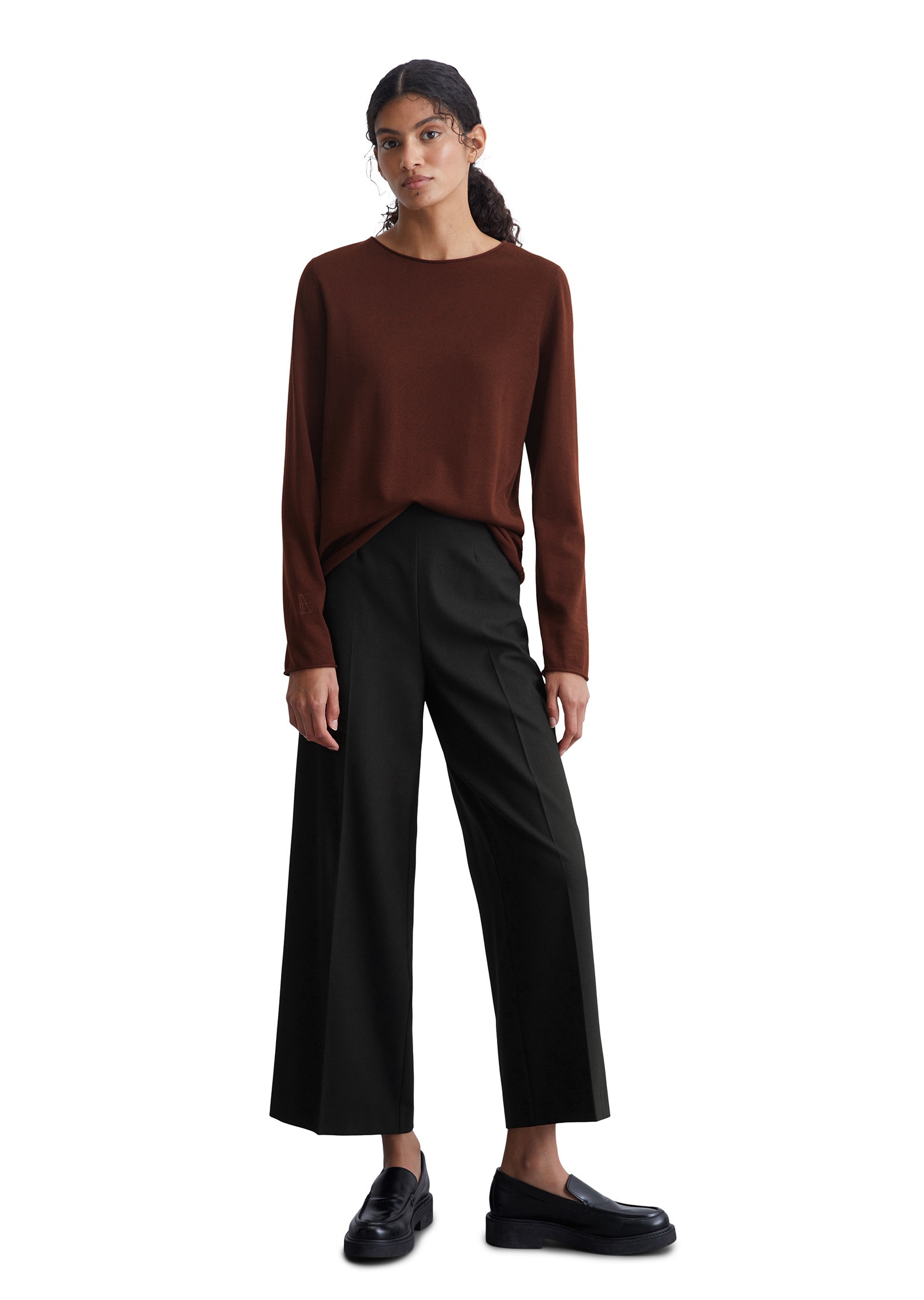 Marc O'Polo Strickpullover »aus feiner Merinowolle«