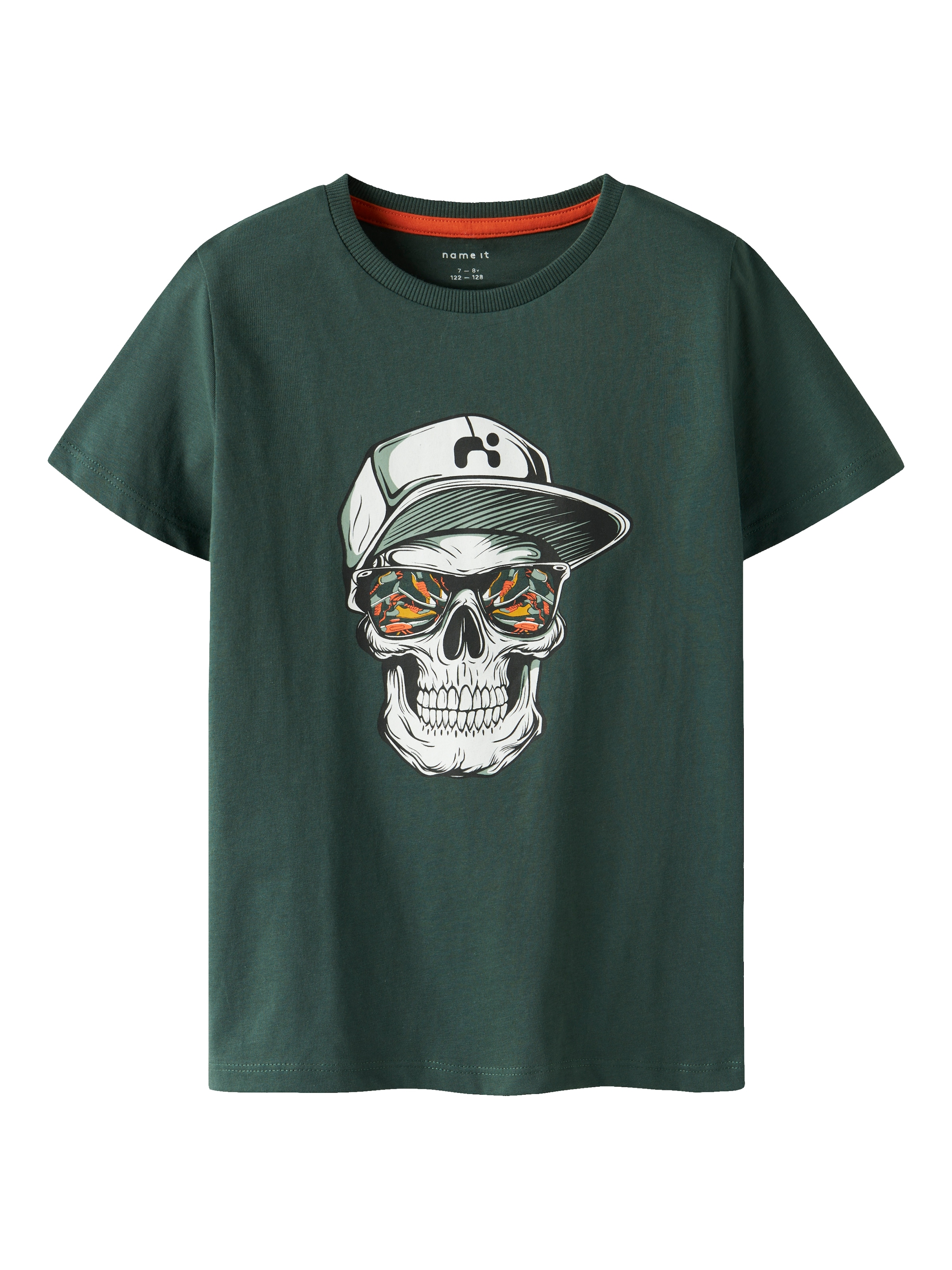 Name It T-Shirt »NKMLORNE für Jungen mit stylischem Print«, casual Stil, regular fit, Baumwolle, Rundhals