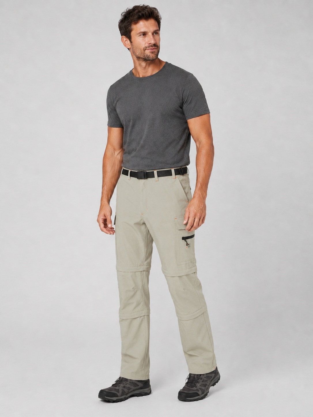 DEPROC Active Outdoorhose "KENTVILLE Full Stretch Double Zip" auch in Großen Größen erhältlich