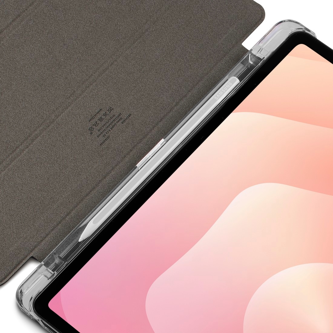 Hama Tablettasche »Tablethülle für Samsung Galaxy Tab S11 11 Zoll« Standfunktion, Stiftfach, Auto Wake Sleep, transparent, leicht, robust