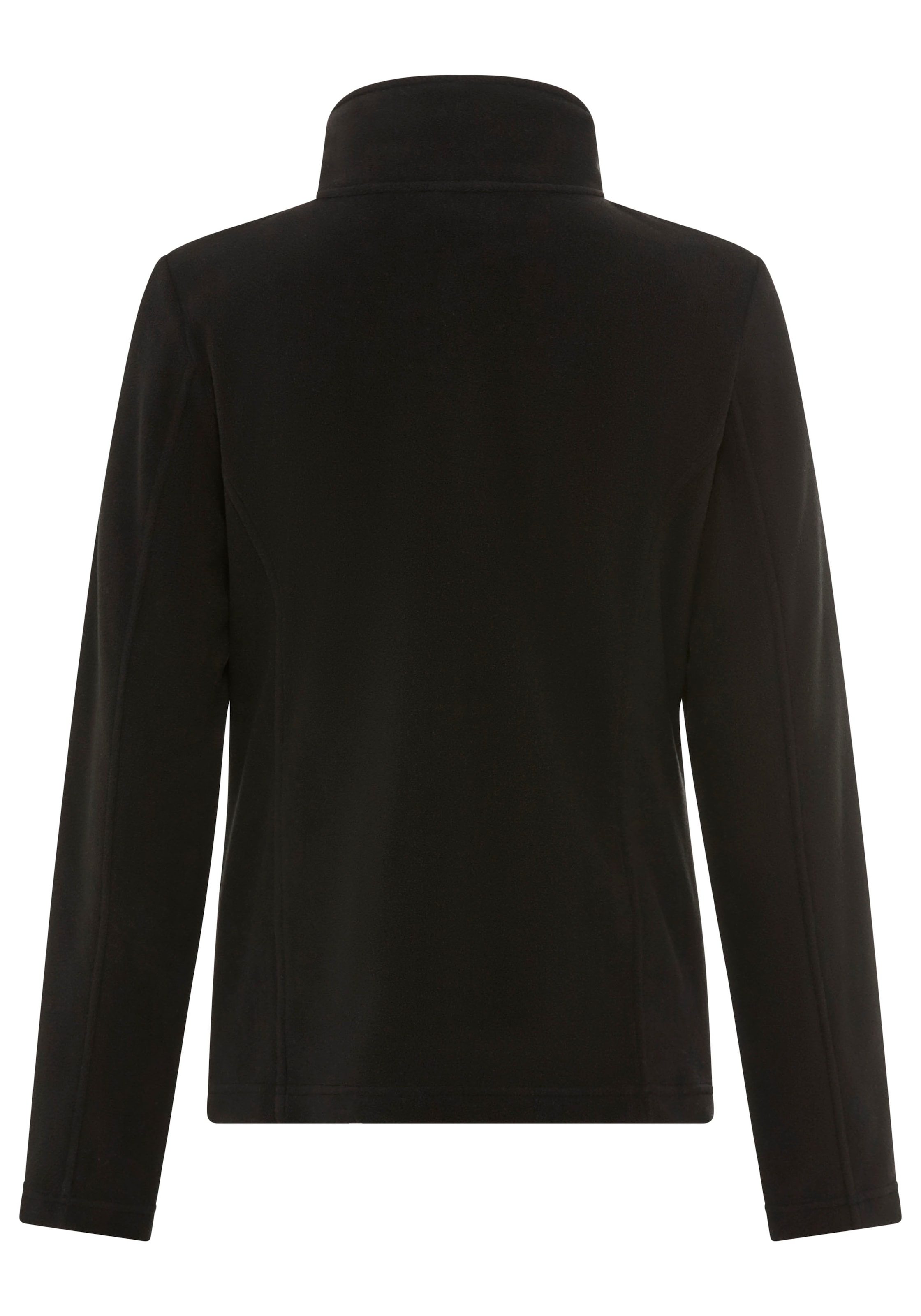 Ocean Sportswear Fleecejacke aus weichem Fleece-Material, unifarben, mit Logostickerei