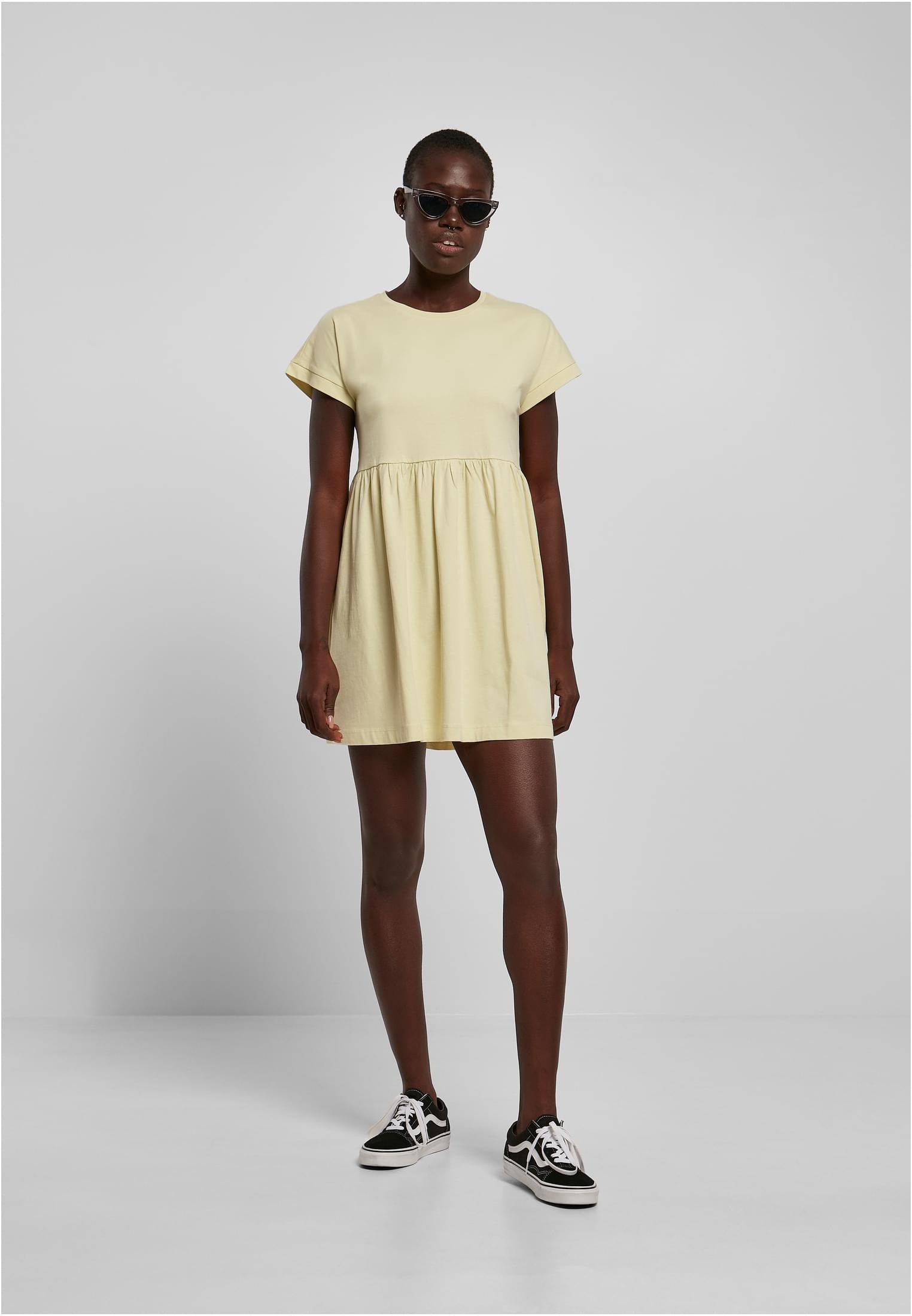 URBAN CLASSICS Jerseykleid »Damen Ladies Organic Empire Valance Tee Dress«,  (1 tlg.) online kaufen | BAUR