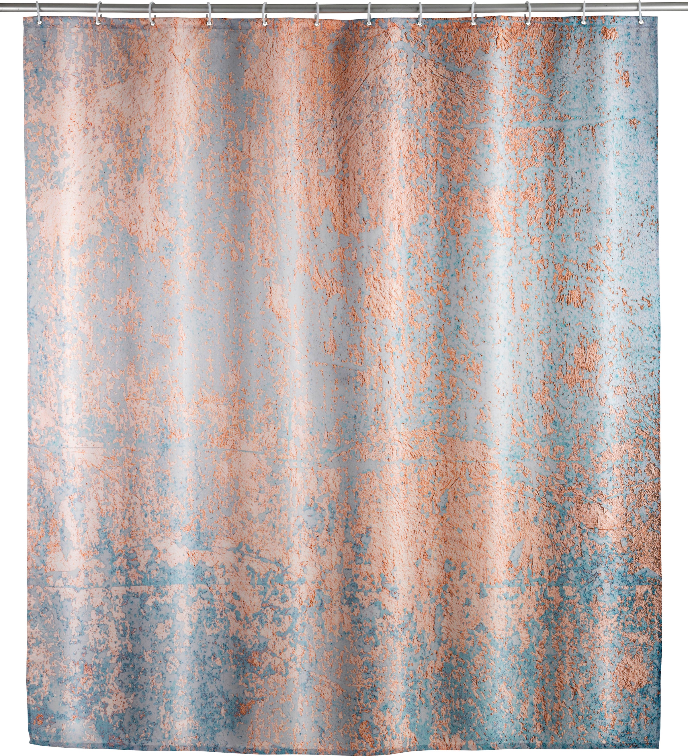 WENKO Duschvorhang "Agate" Breite 180 cm Höhe 200 cm, Polyester, waschbar günstig online kaufen