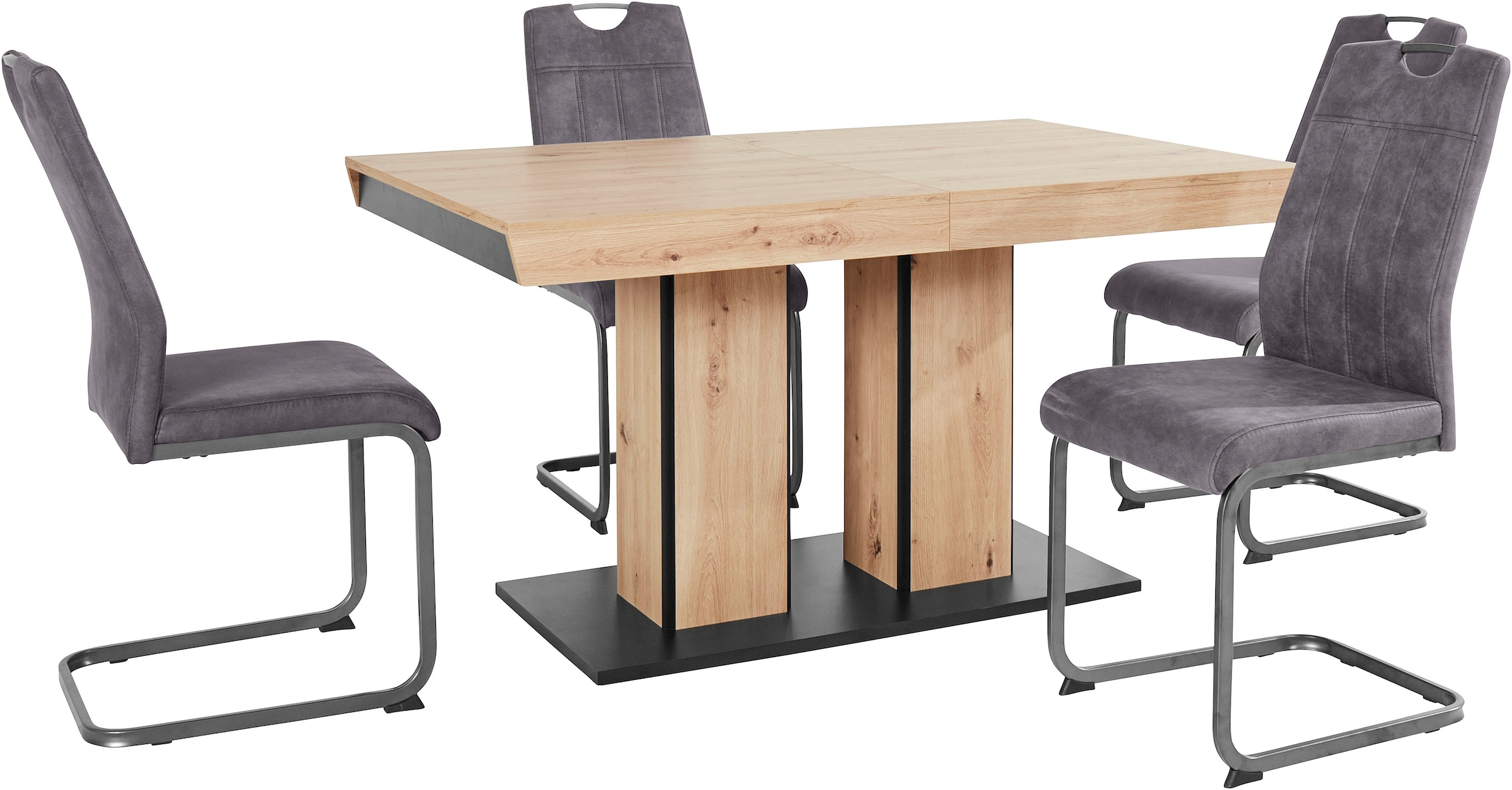 HELA Essgruppe "Agnes Esstisch ausziehbar, Tisch ausziehbar 140 -220 cm,", günstig online kaufen
