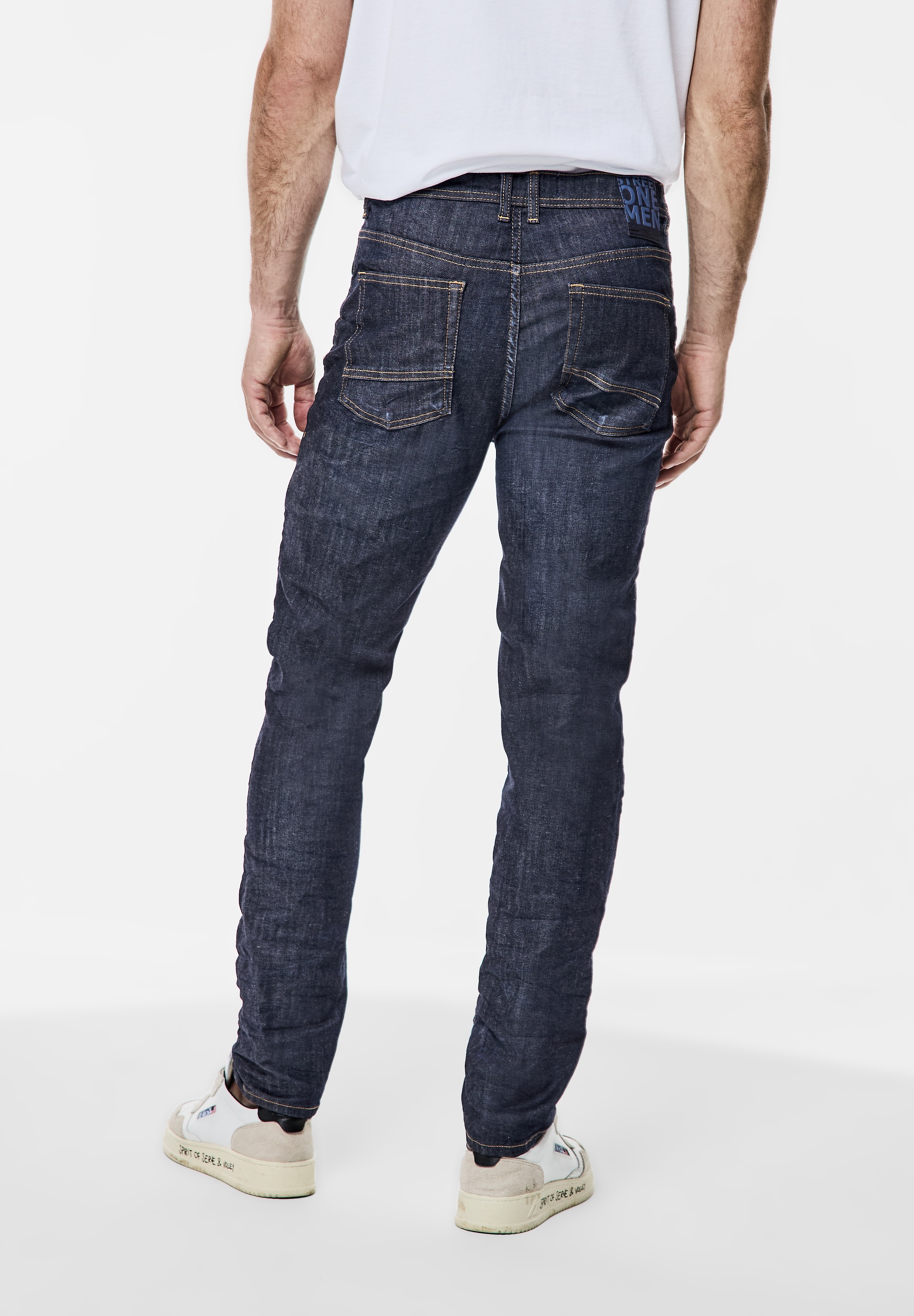STREET ONE MEN Slim-fit-Jeans, Middle Waist