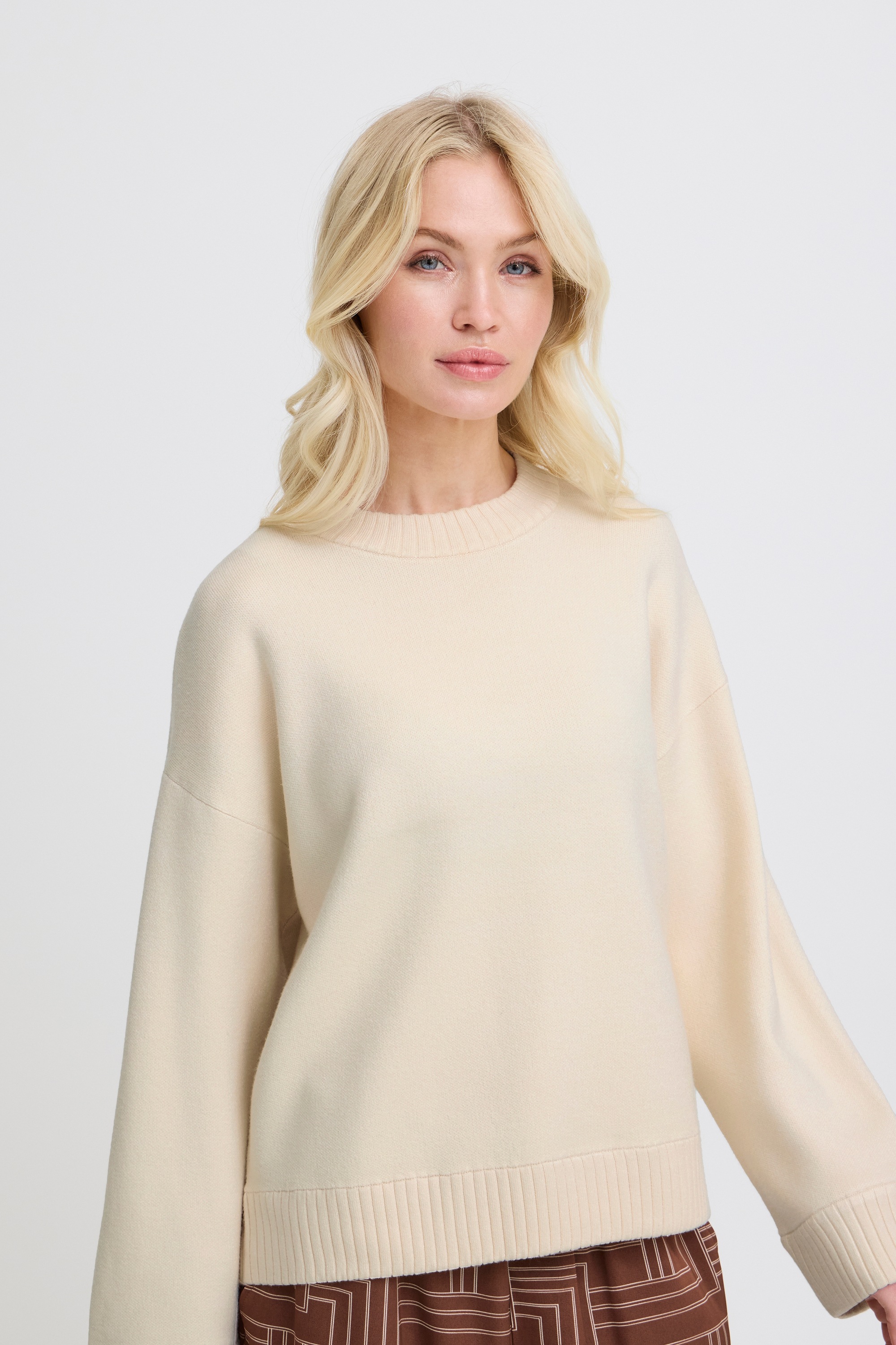 b.young Strickpullover »Damen Langarm BYOTARI«