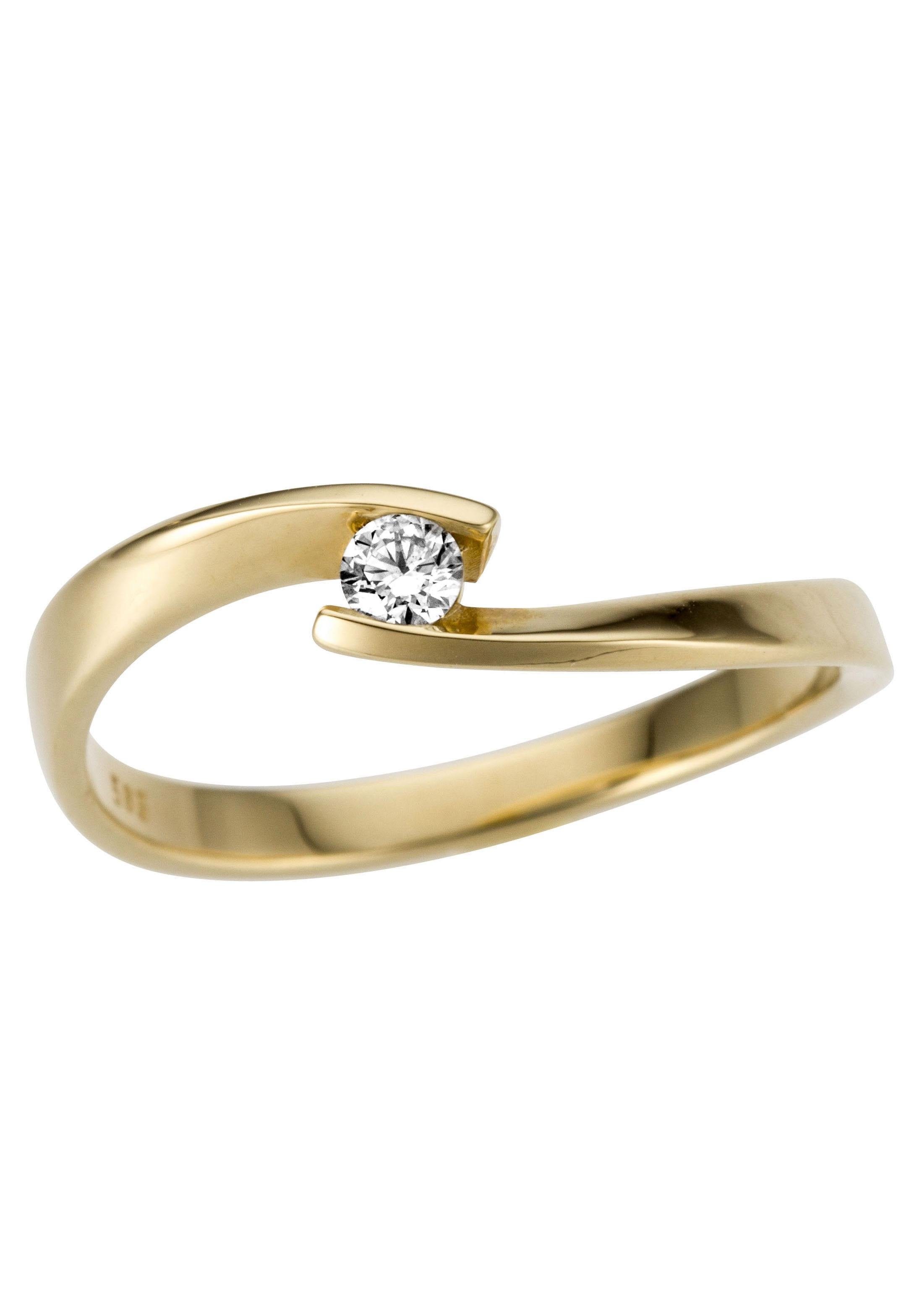 Firetti Goldring Schmuck Geschenk Gold 333 Damenring Verlobungsring