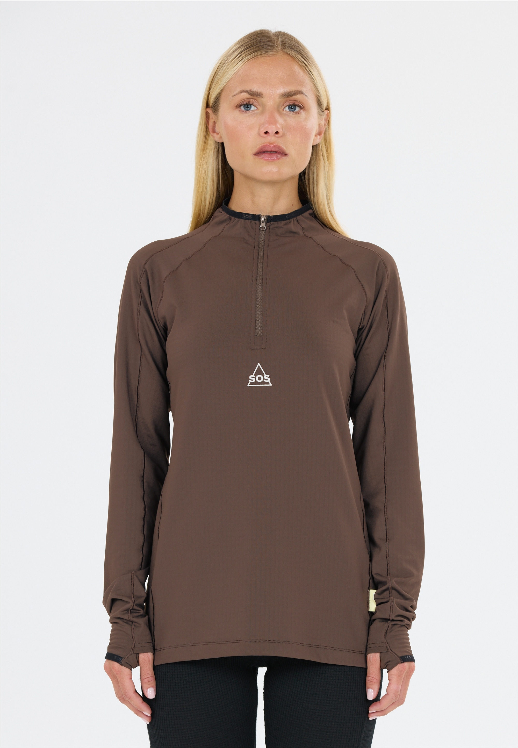 SOS Langarmshirt "Timberline" Im komfortablen und anliegenden Schnitt