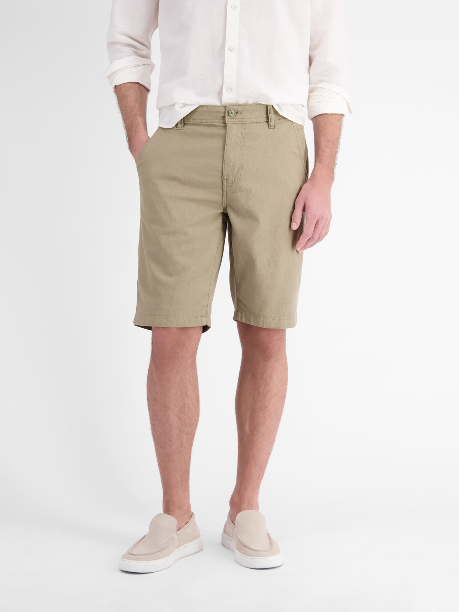 LERROS Shorts "Bequeme Shorts aus griffiger Baumwolle mit Stretchanteil"
