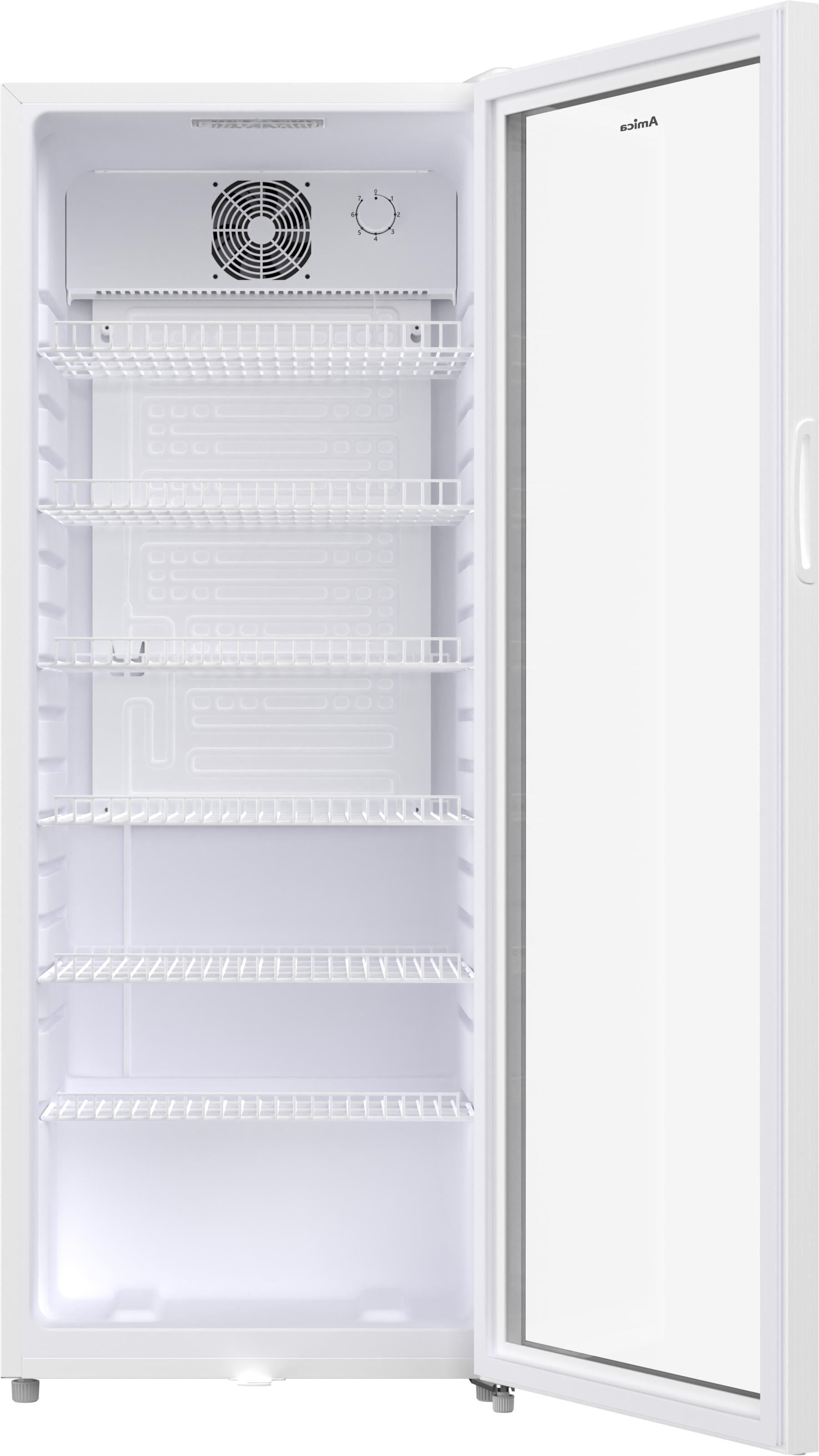 Amica Getränkekühlschrank »FK 344 150 W« 141 cm hoch 55 cm breit perfekte Kühlung dank professioneller Ausstattung