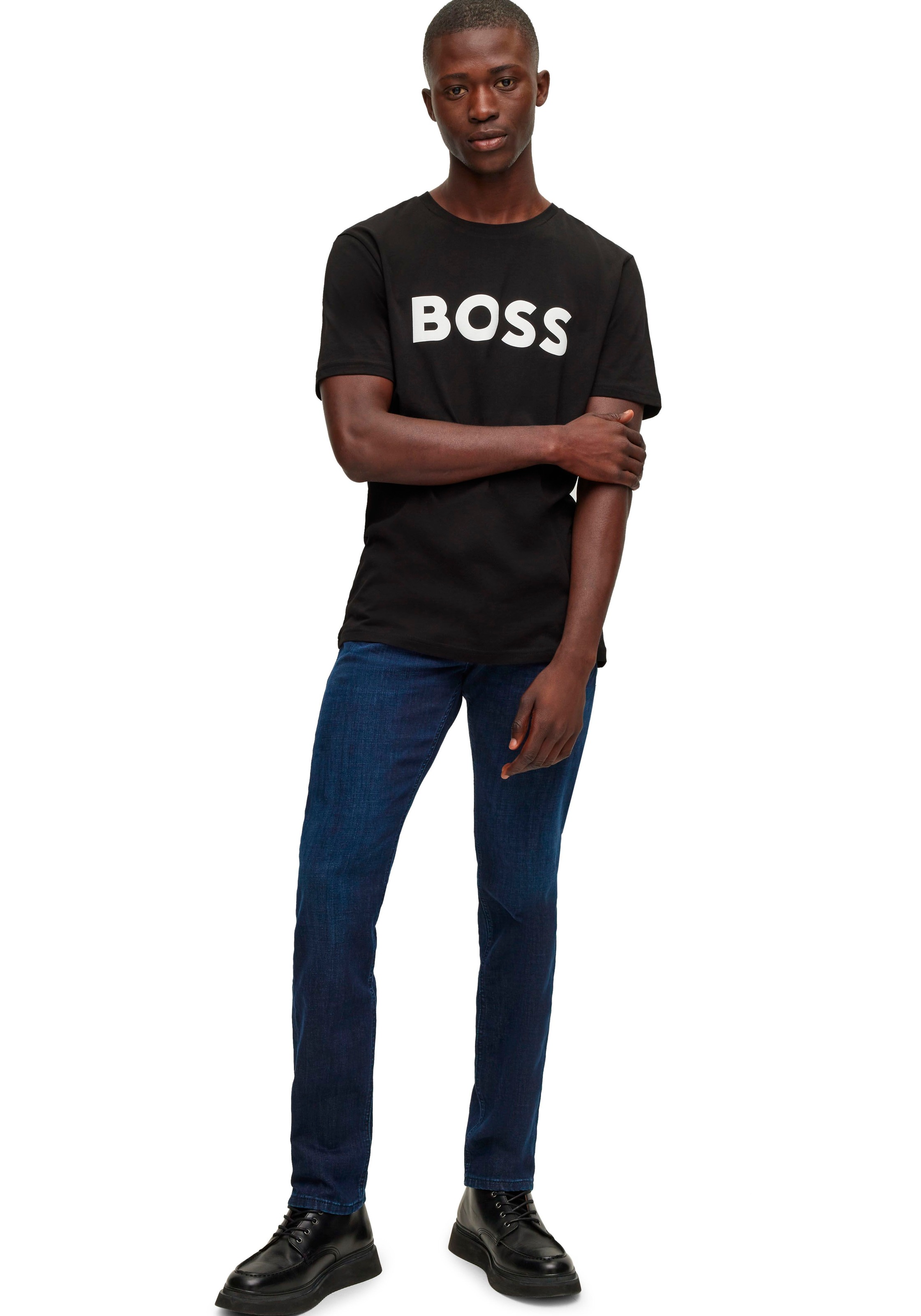 BOSS ORANGE T-Shirt "Thinking", (1 tlg.), mit Logodruck günstig online kaufen