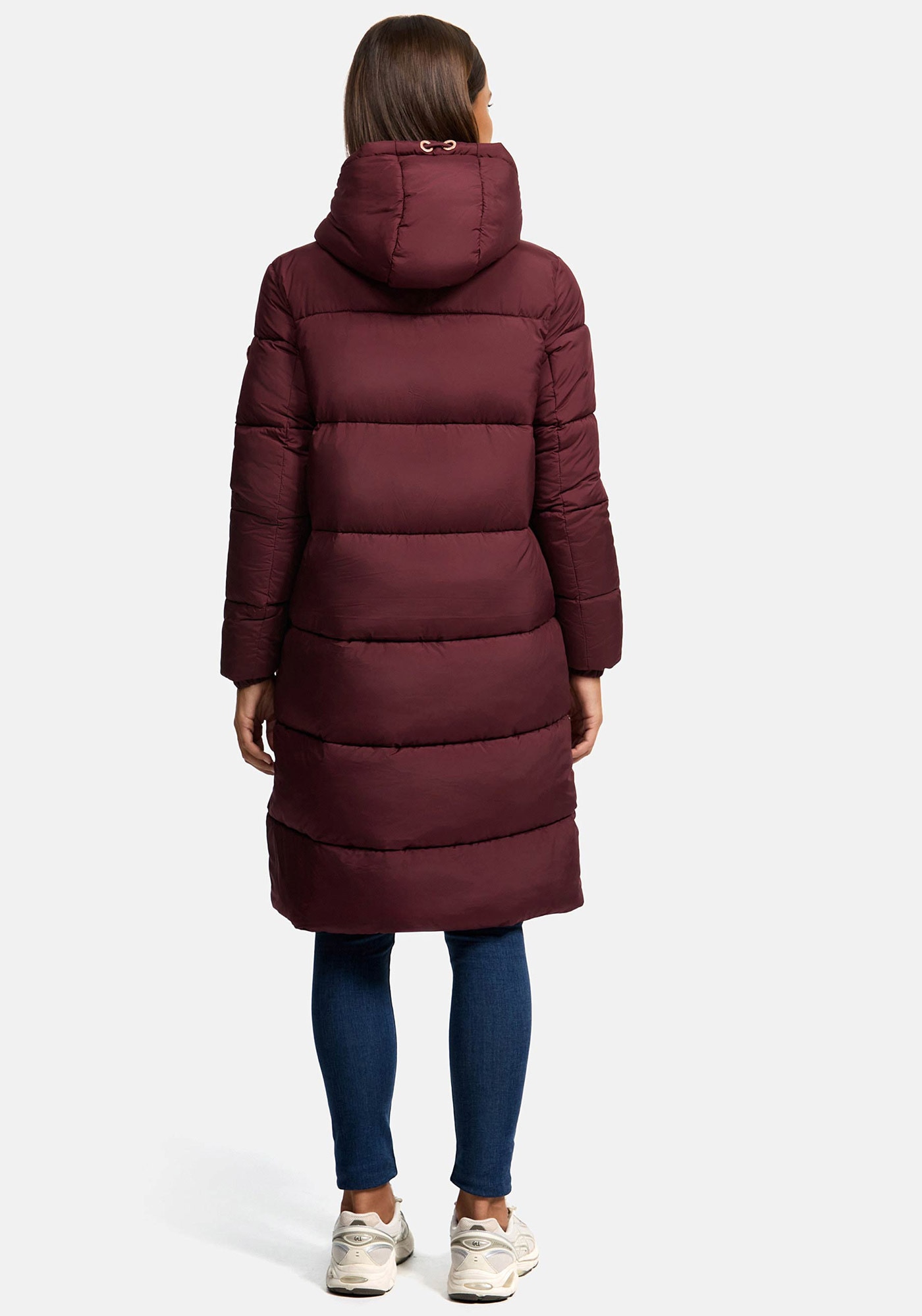 Marikoo Winterjacke »Nomadiaa«, Lange Damen Winterjacke