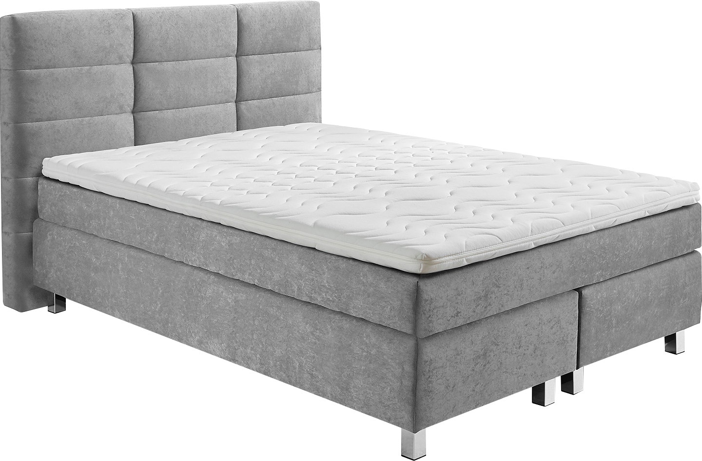 Westfalia Schlafkomfort Boxspringbett wahlweise mit Kaltschaum-Topper günstig online kaufen