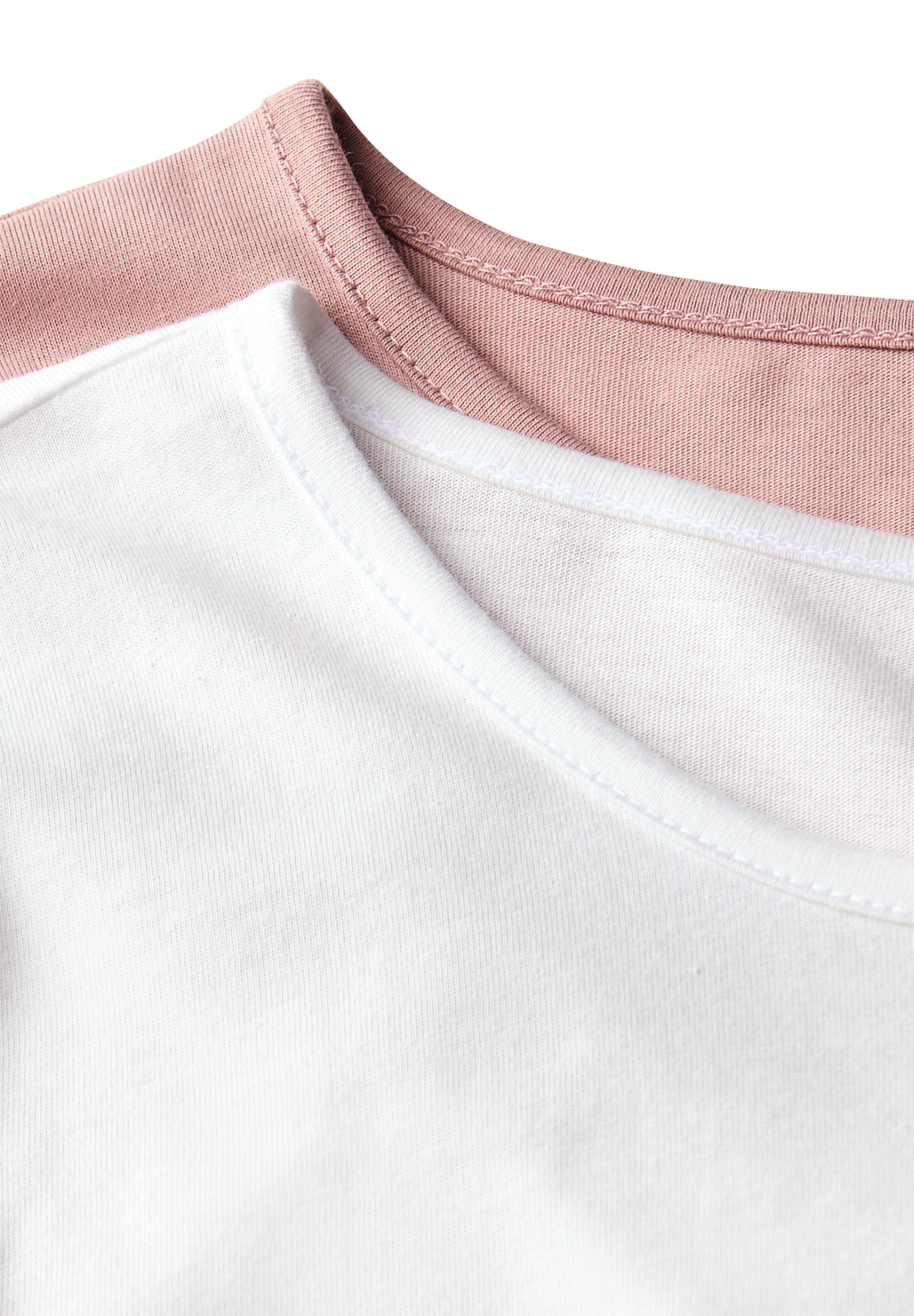 STREET ONE Langarmshirt aus reiner Baumwolle