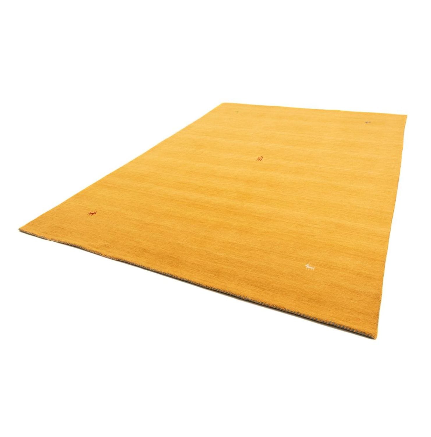 morgenland Wollteppich »Gabbeh Teppich - Indus »Deluxe« Rechteckig«, rechteckig, 1,5 mm Höhe, Sehr weicher Flor