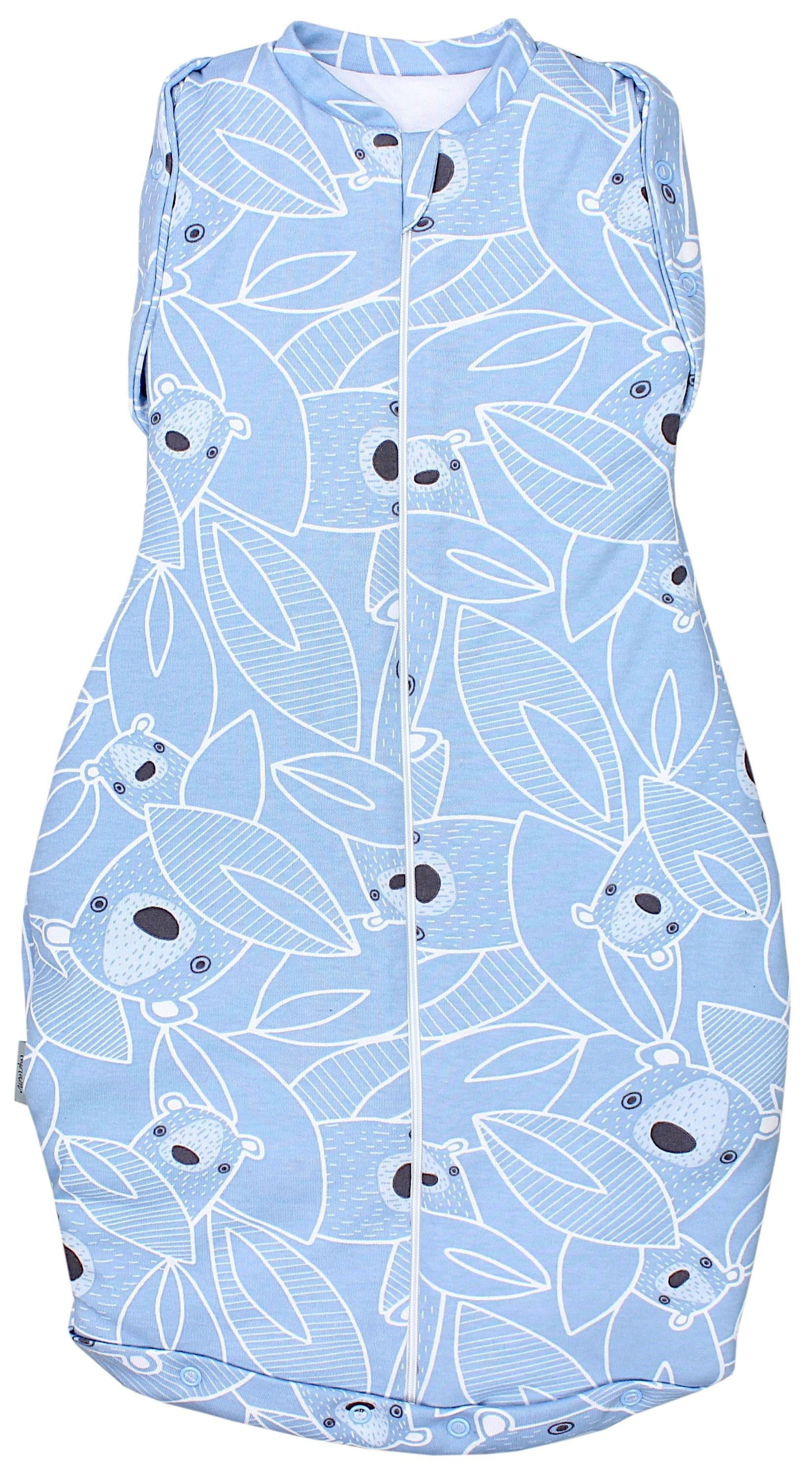 TUPTAM Pucksack "Pucksack Babay Schlafsack Pucksack Round", L: 68cm, blau, Schlafsäcke