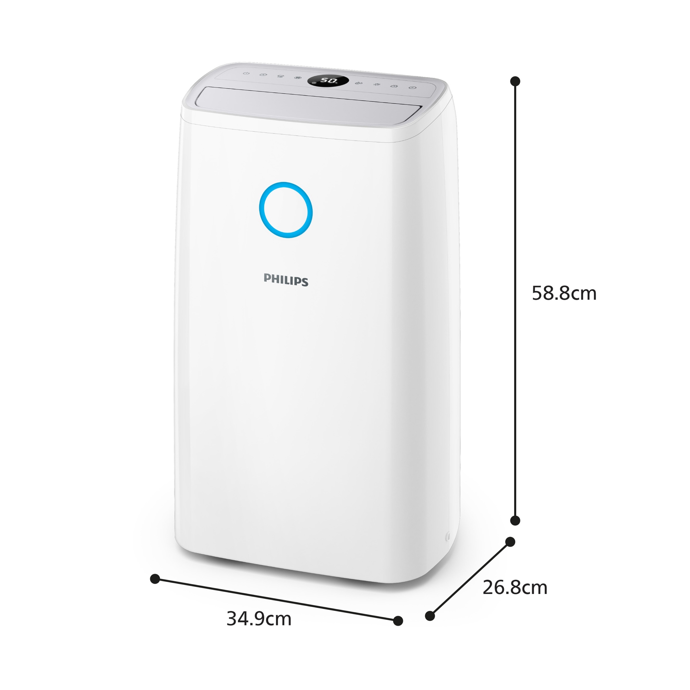 Philips Luftentfeuchter "DE3306/11 3000 Series, mit Wäschetrockner-Modus" f günstig online kaufen