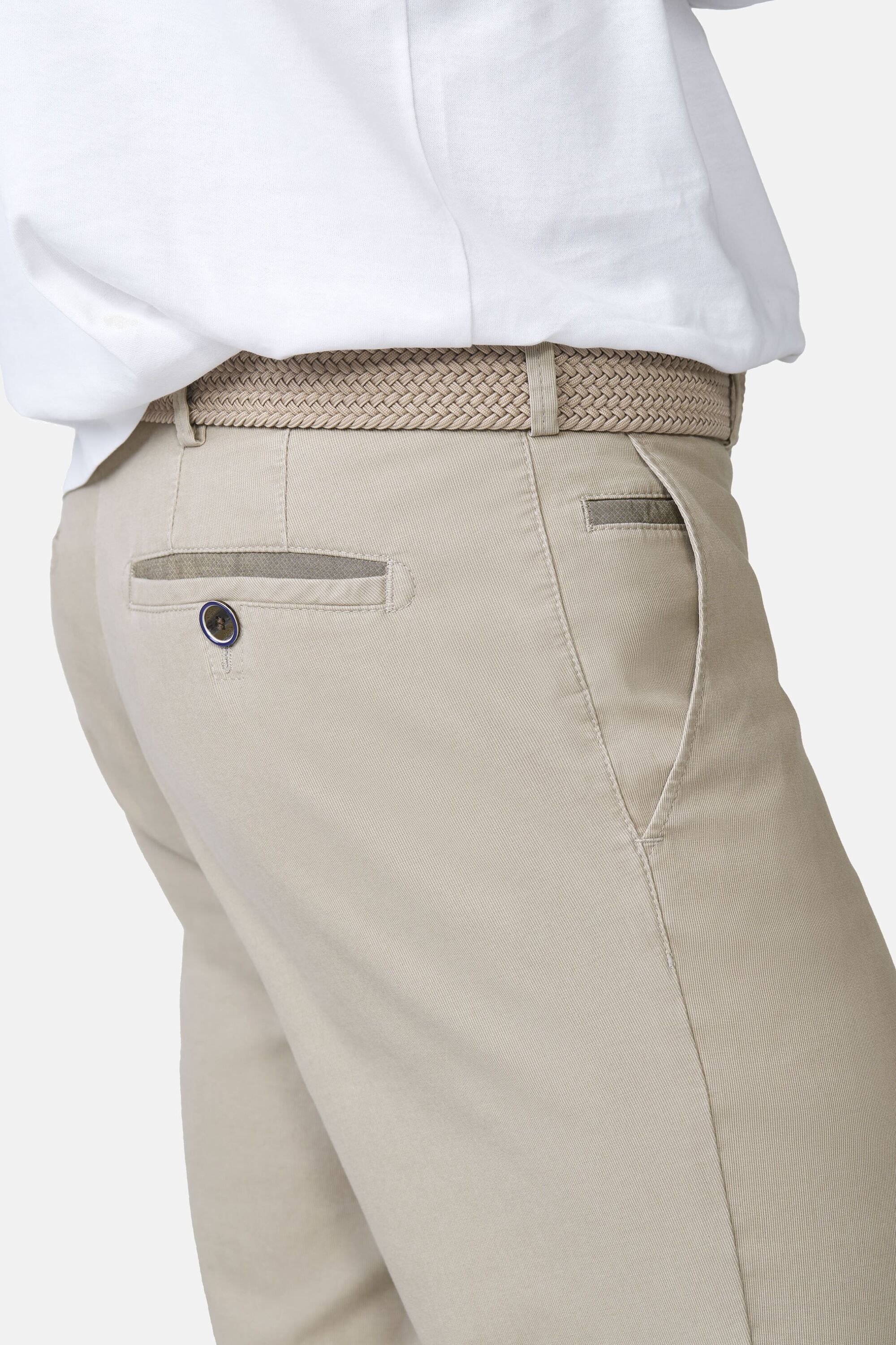 MEYER Chinos »Roma 1-5080«  aus Bio-Baumwolle, in Regular Fit