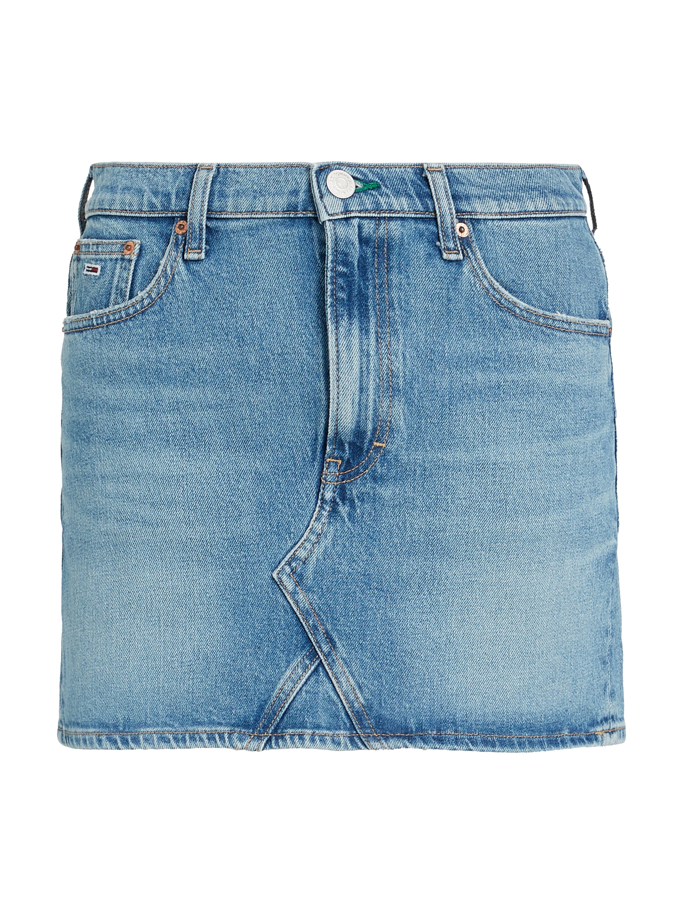 Tommy Jeans Minirock »IZZIE MR MN SKIRT CH6119«, Webrock im 5-Pocket-Style