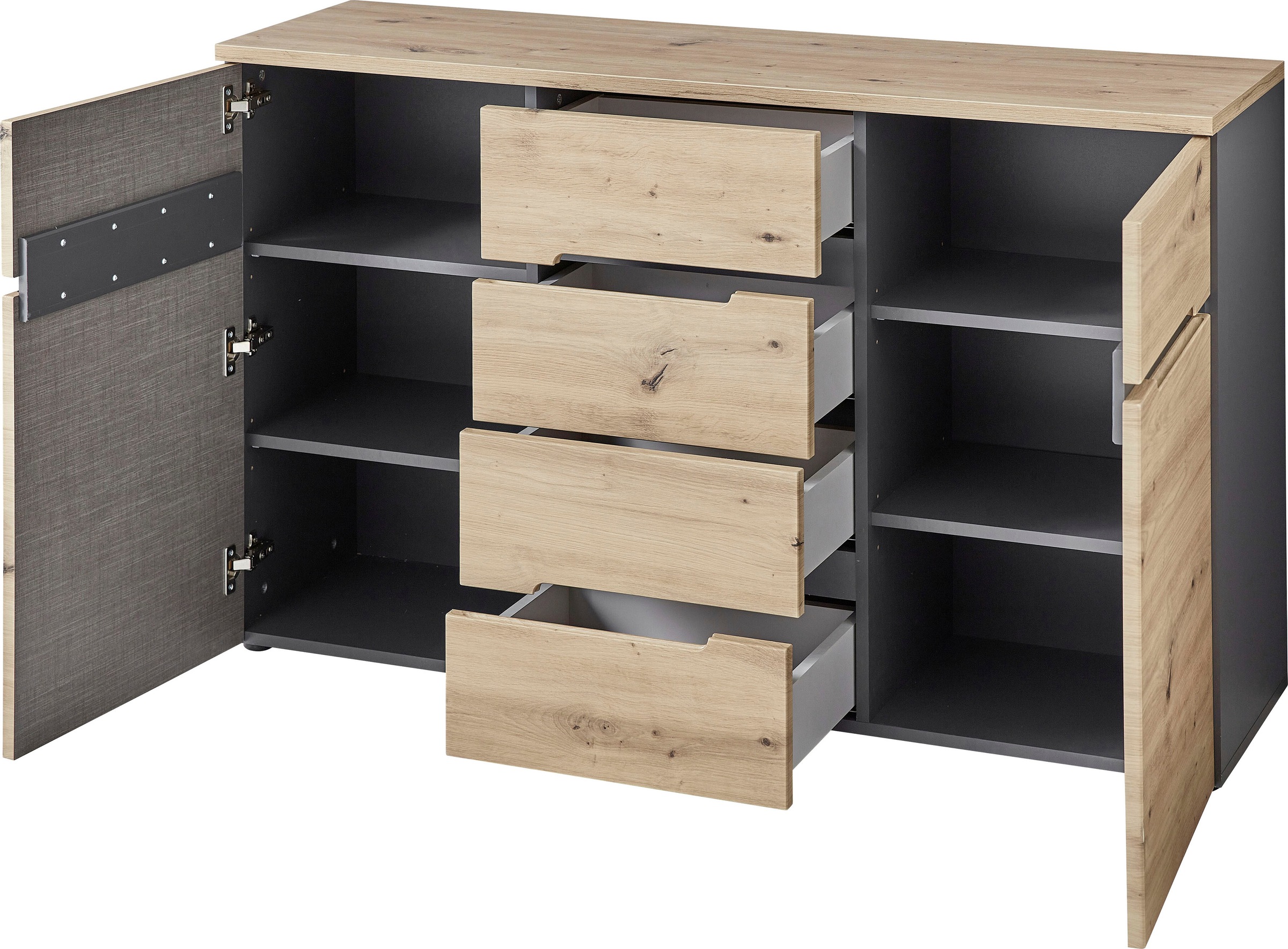 Innostyle Kommode »Memphis«, Breite 135 cm