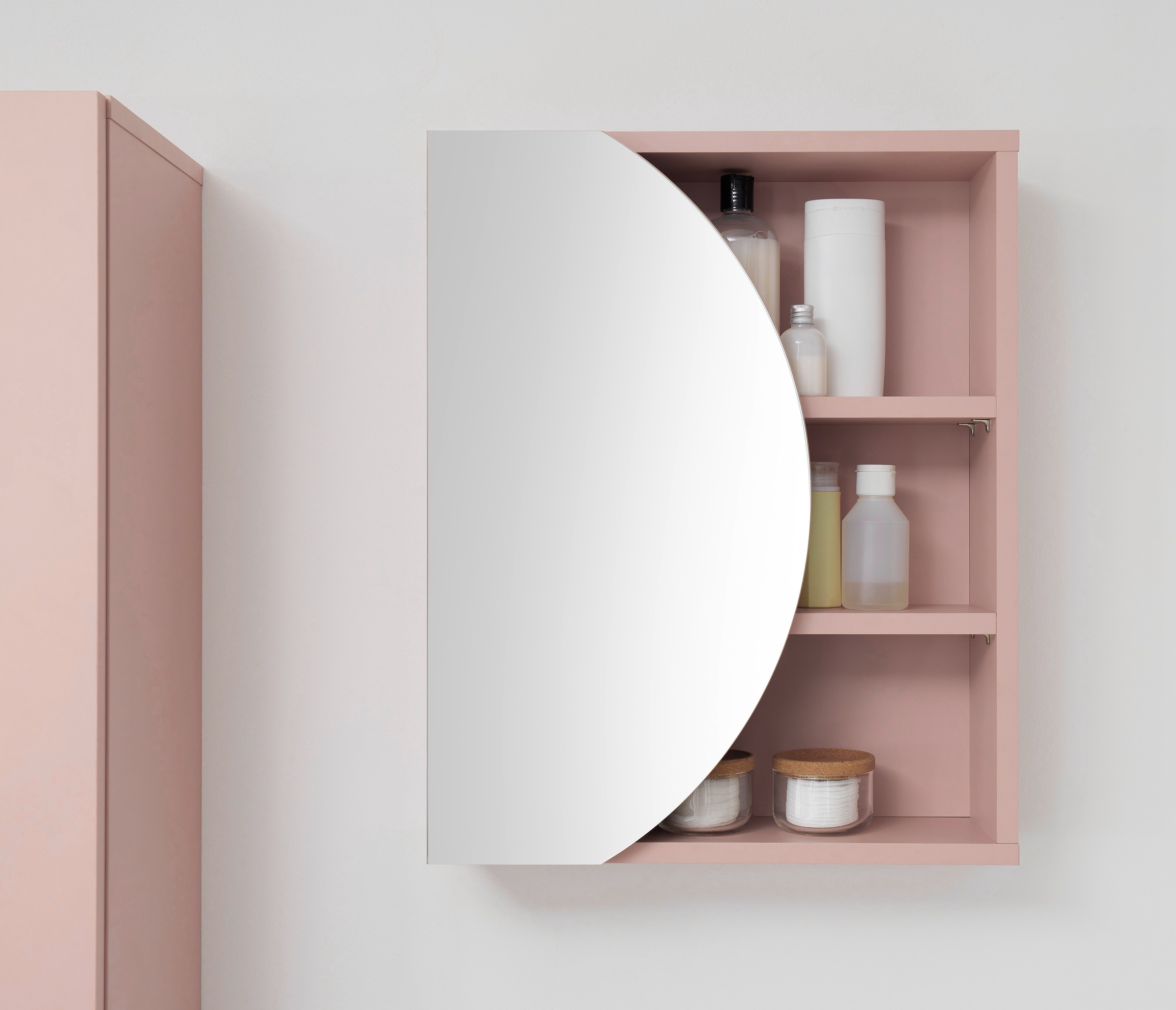 BASIC by Balculina Spiegelschrank "Nancy BxHxT 45x45x15 cm" 1 Stk. tlg. Bre günstig online kaufen