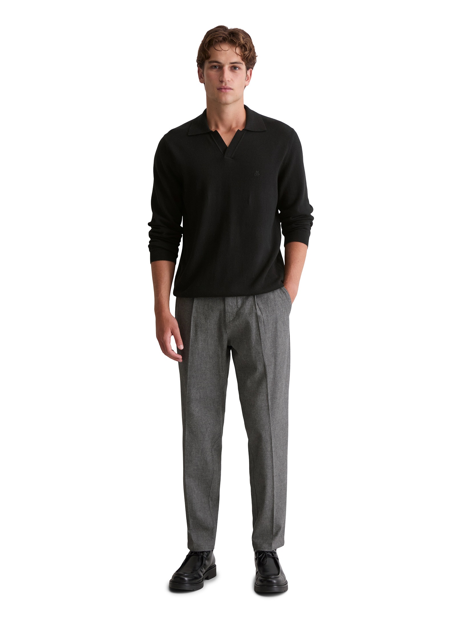 Marc O'Polo Strickpullover »aus softem Bio-Bauwoll-Schurwoll-Mix«