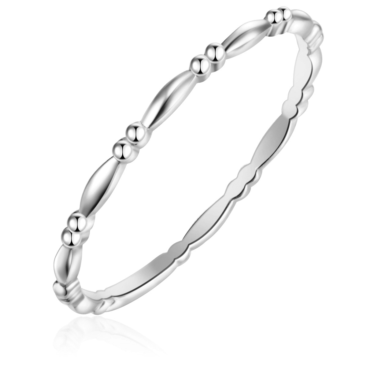 Glanzstücke München GSM536 Sterling Silver Ring Silver 52 2