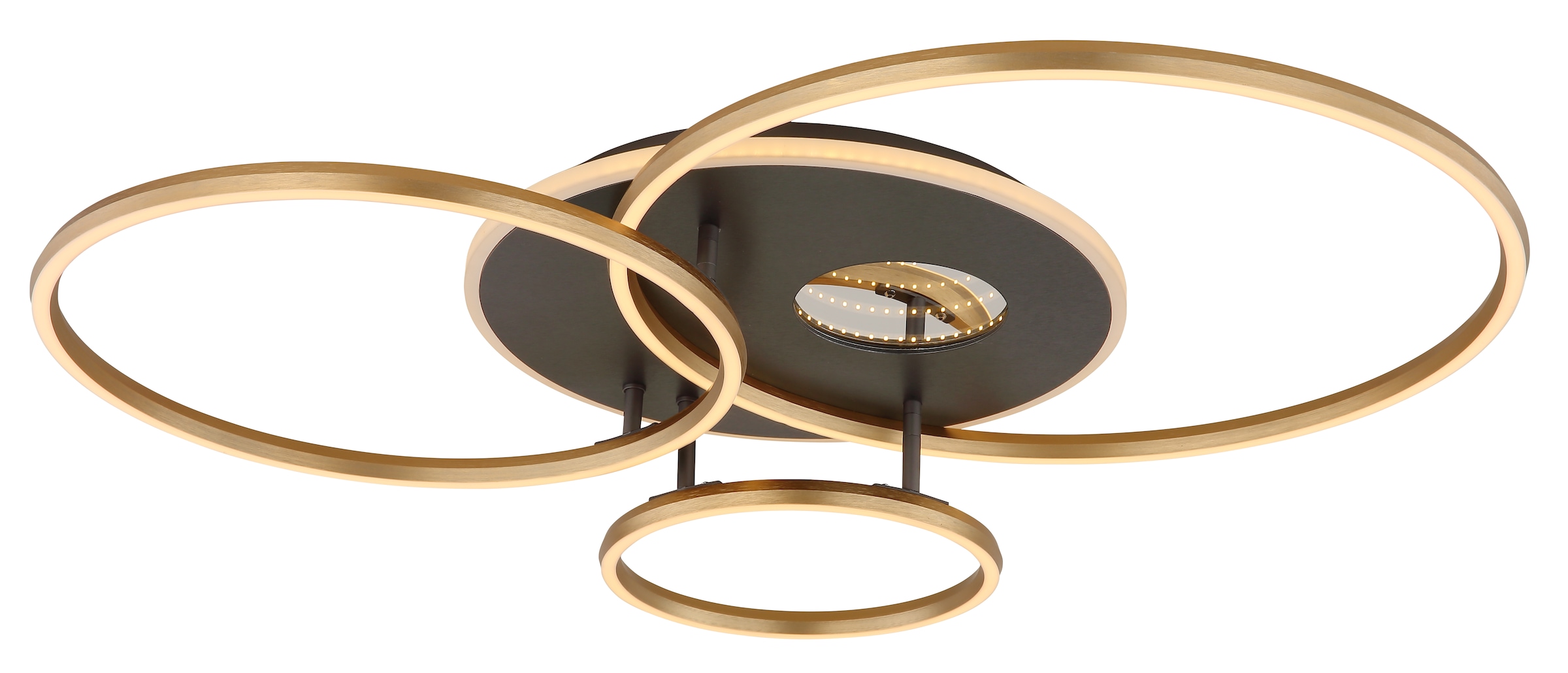 GLOBO LIGHTING Deckenleuchte »INVERTINA« LED-Modul 1 Stk. Deckenleuchte, 3D-Acryl, dimmbar, LED 54W