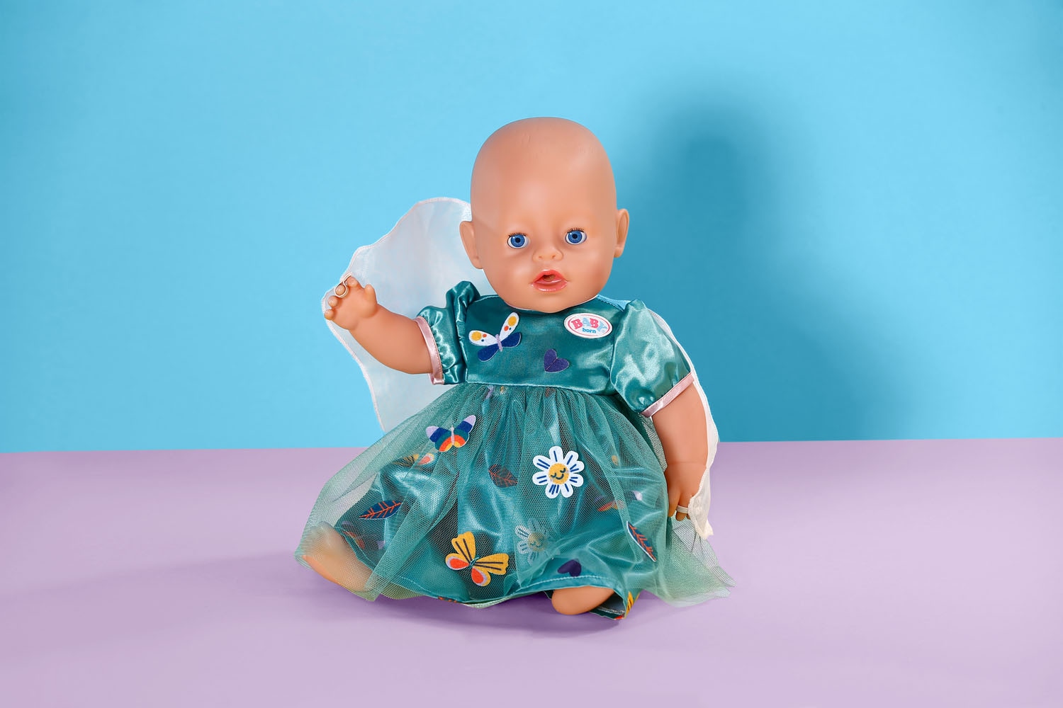 Baby Born Puppenkleidung »Feenkleid mit Flügeln, 43 cm«, mit Kleiderbügel