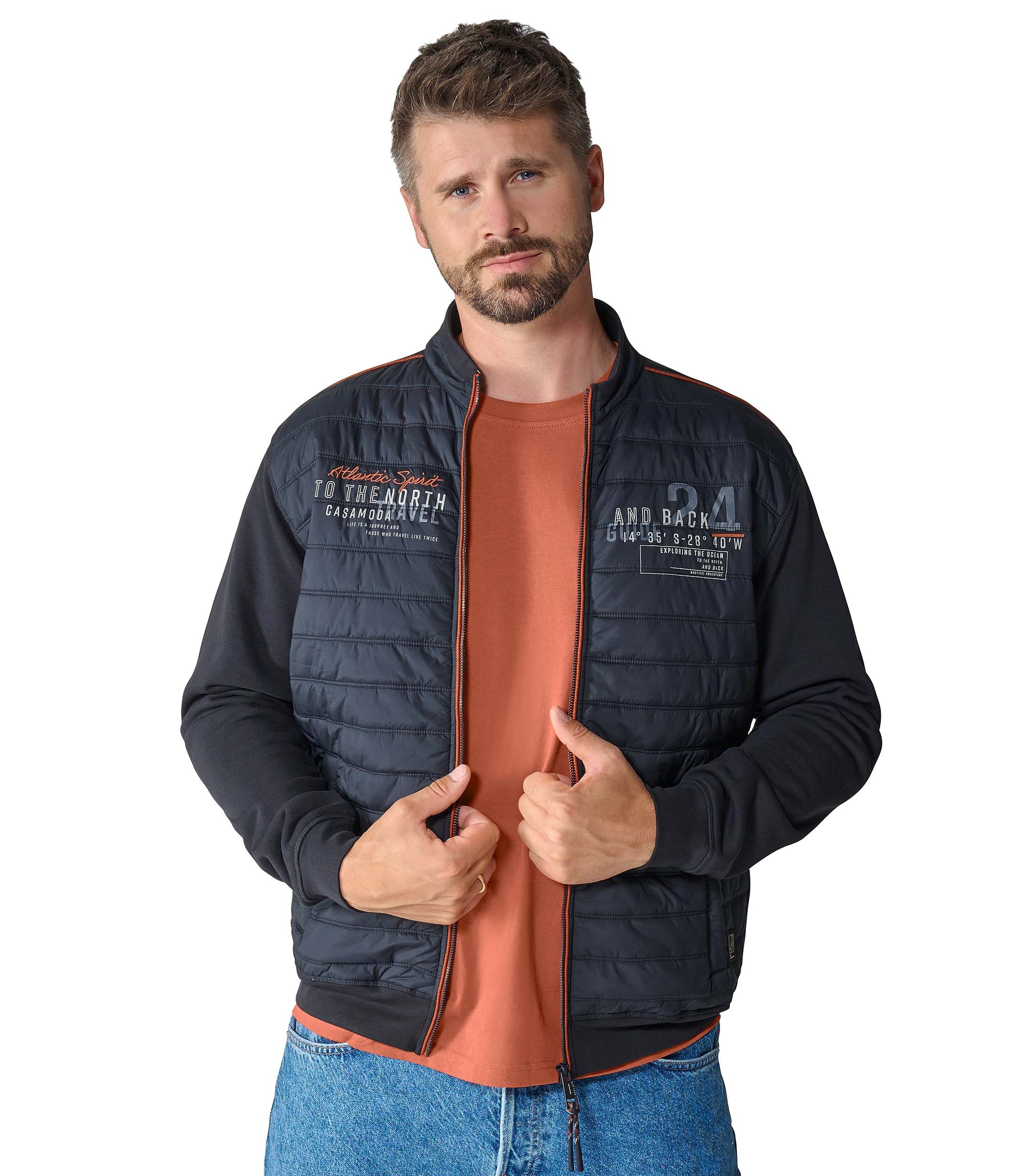 CASAMODA "CASAMODA Sweatjacke uni"