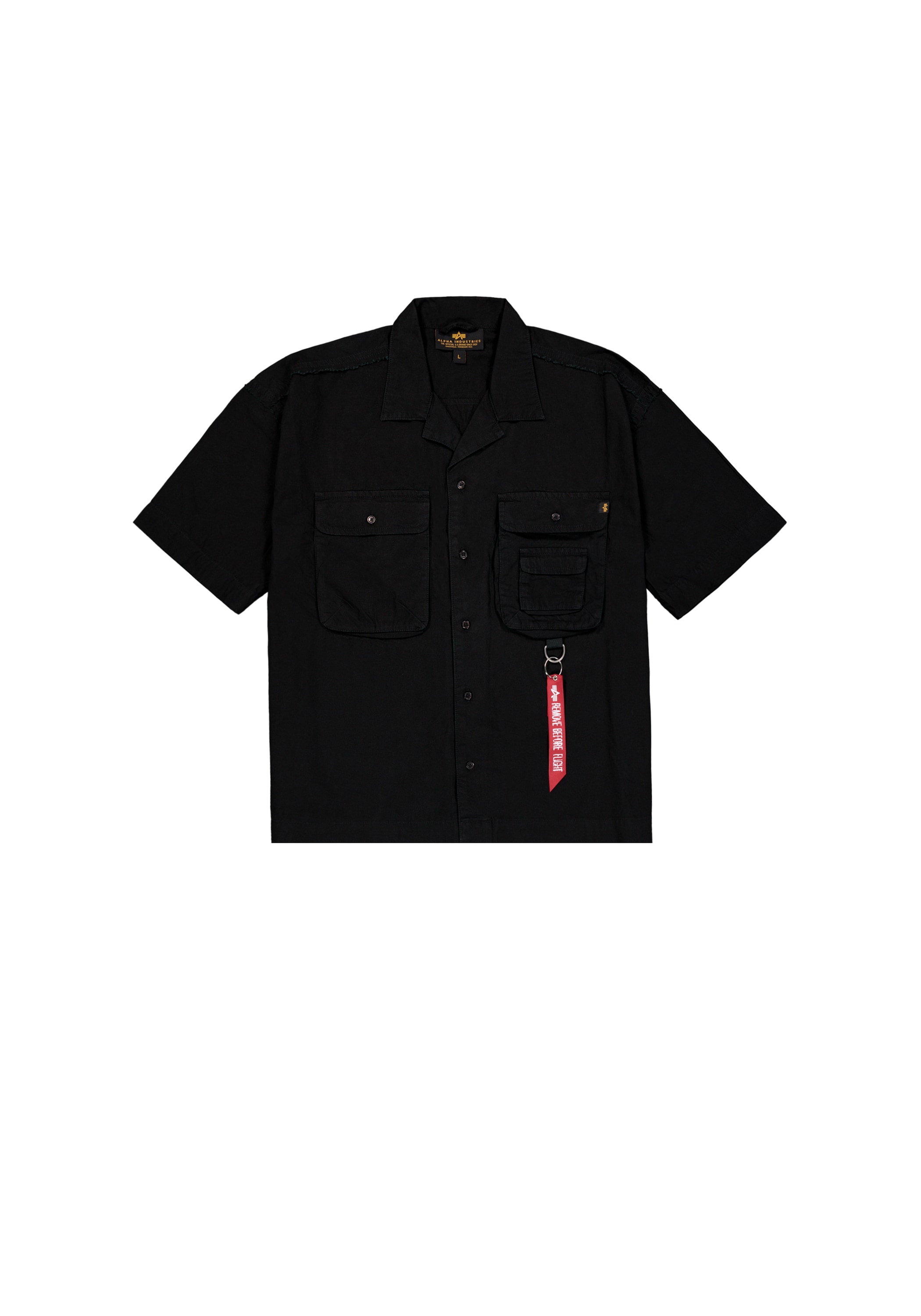 Alpha Industries Print-Shirt "Alpha Industries Men - Shirts Aloha Safari Sh günstig online kaufen