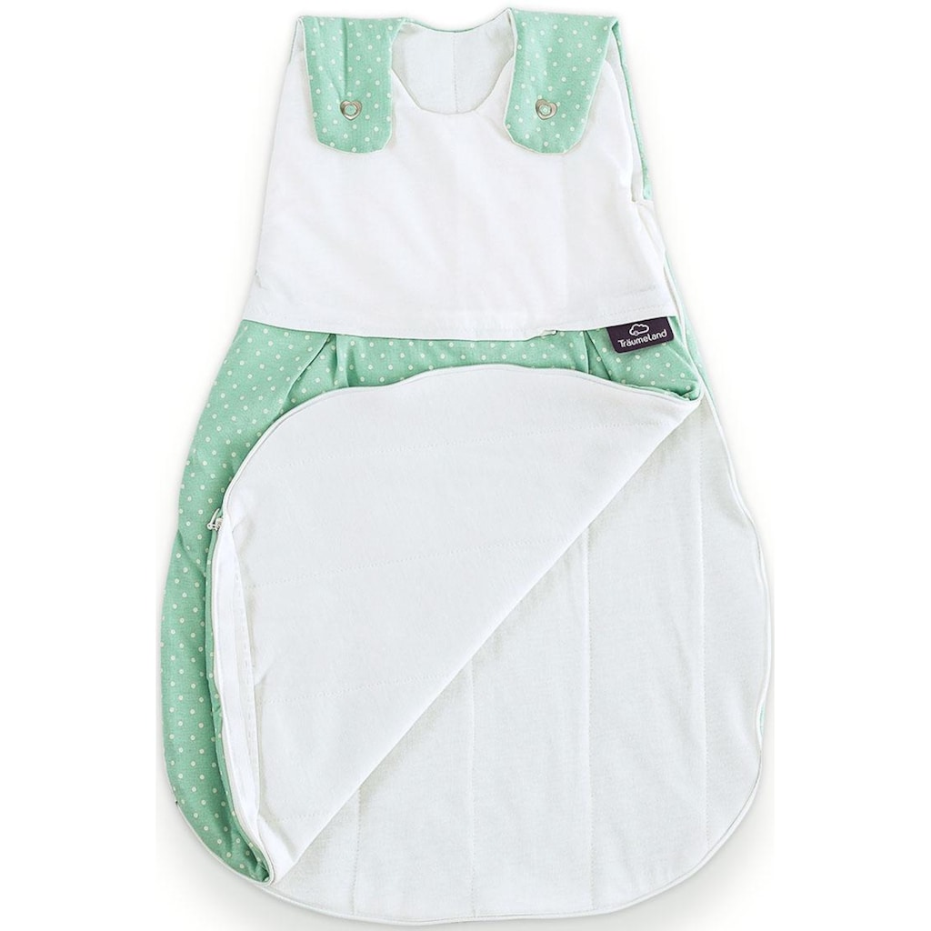 Träumeland Babyschlafsack »Set Pünktchen mint«, (Packung, 3 tlg., 3er-Pack)