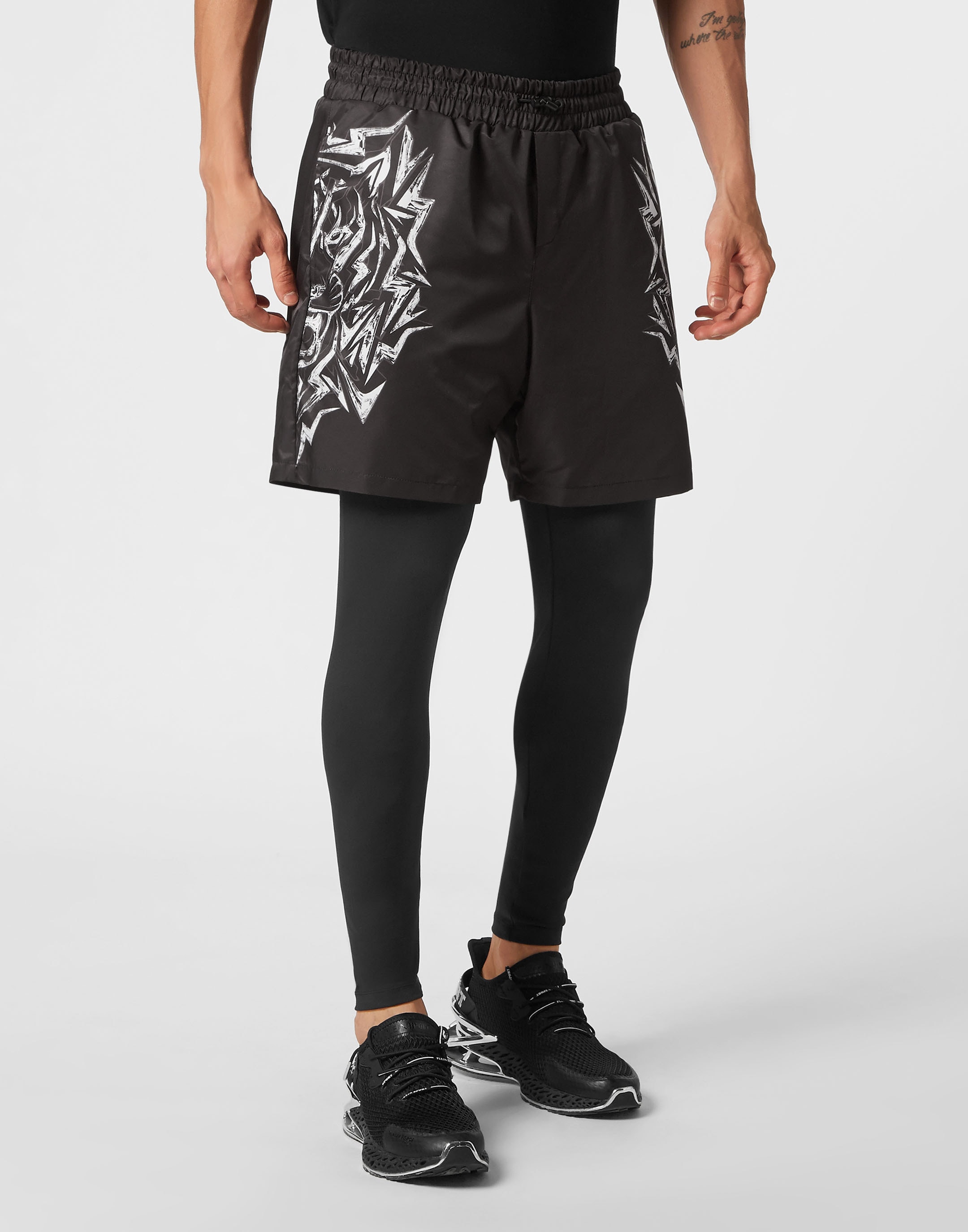 PLEIN SPORT Laufhose "Thunder Tiger" günstig online kaufen
