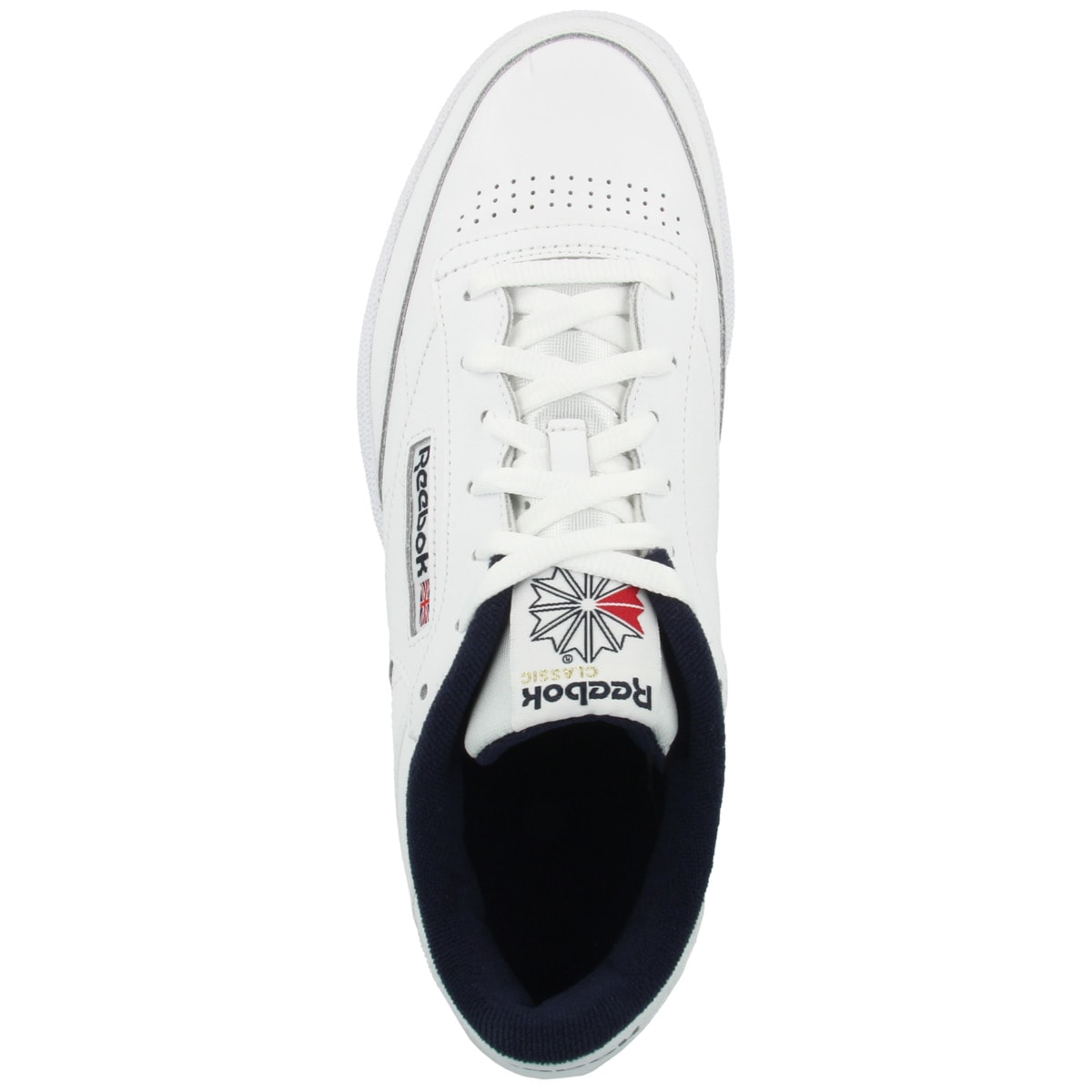 Reebok Sneaker »Reebok Club C 85 Sneaker low Herren Schuhe«  Perforationen