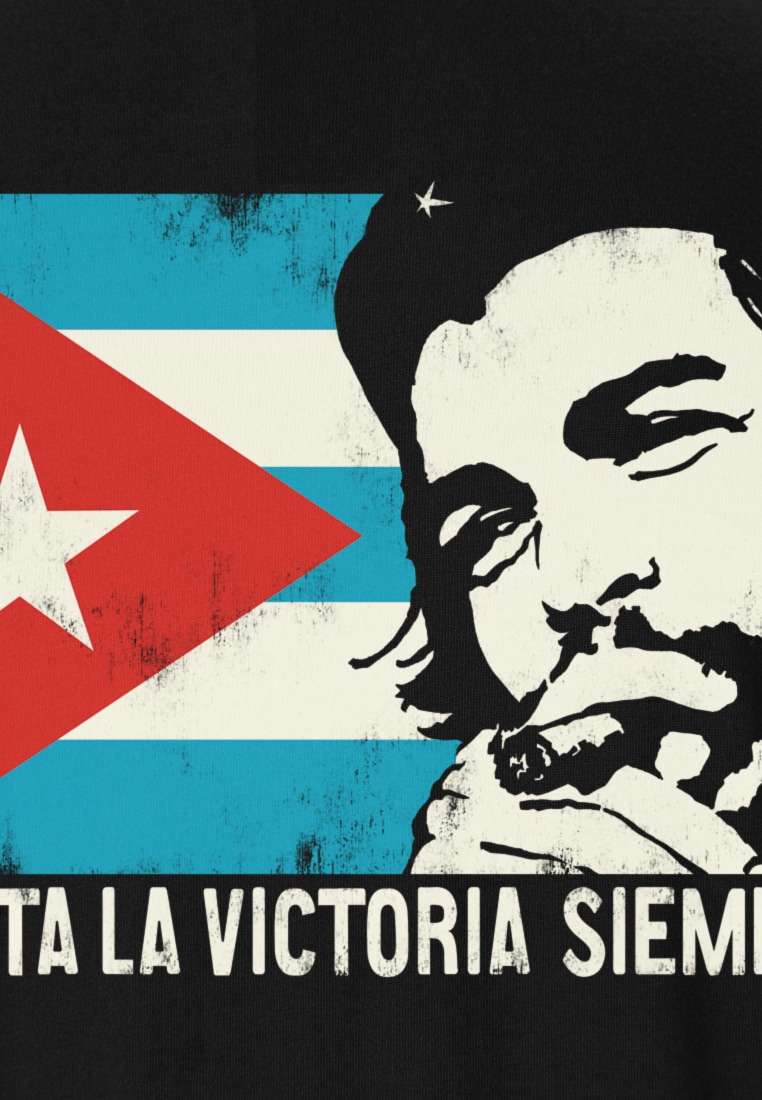 LOGOSHIRT T-Shirt »Che Guevara - Cuban Flag«, mit lässigem Aufdruck