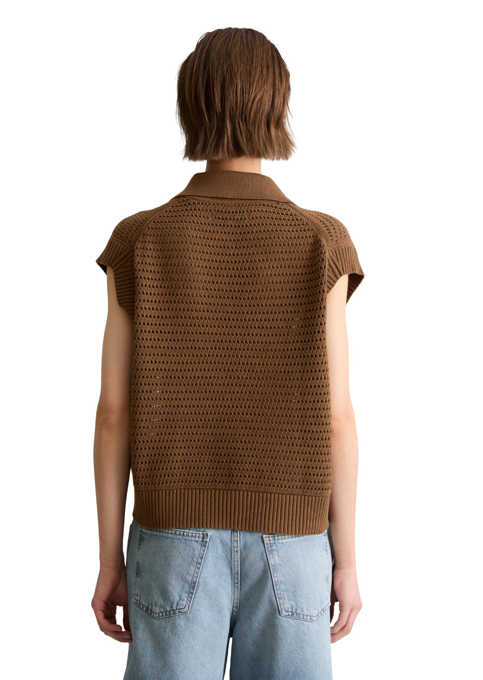 Marc O'Polo DENIM Strickpullover »aus Organic Cotton«