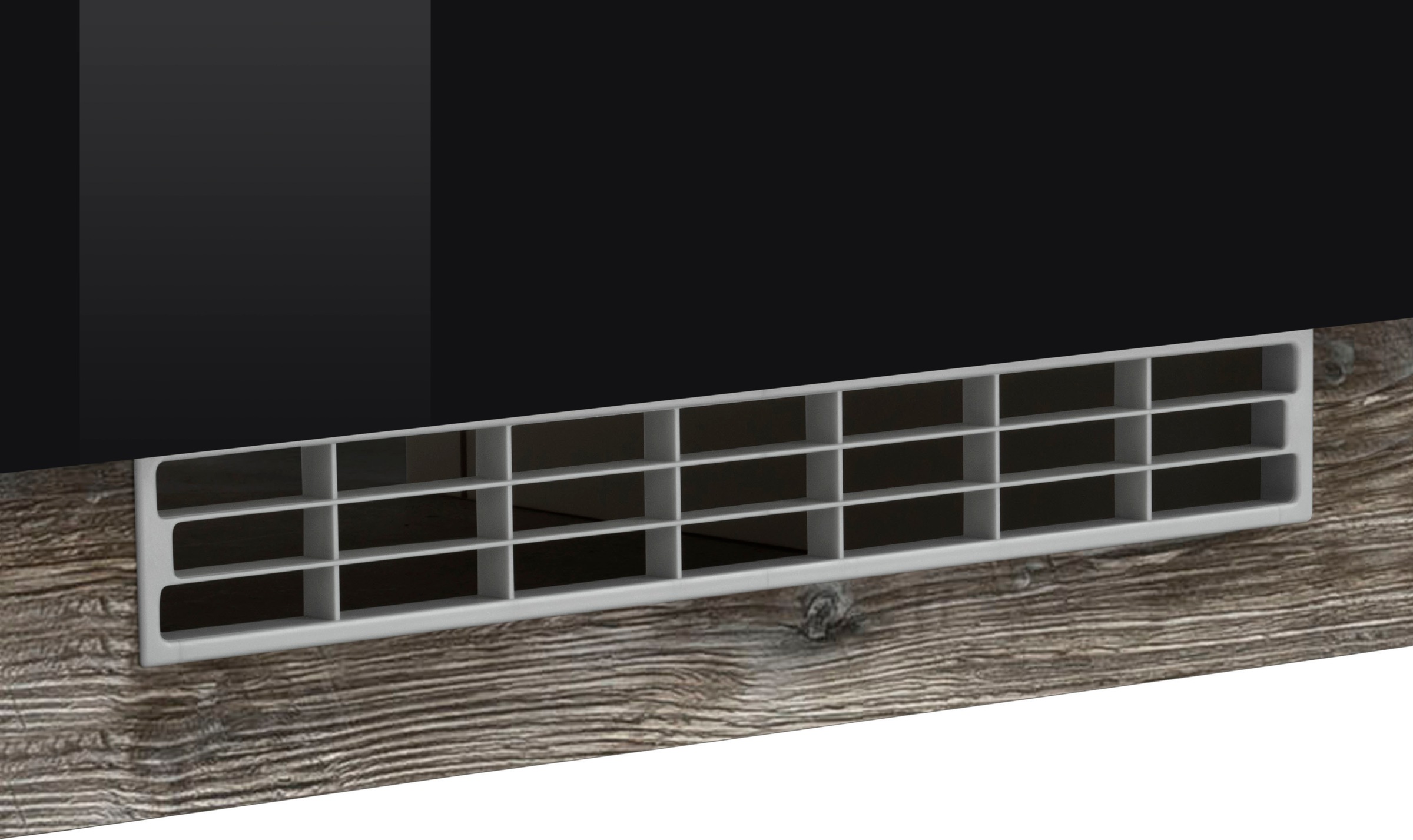 KOCHSTATION Kühlumbauschrank »KS-Brindisi«, 60 cm breit, 200 cm hoch, hochwertige MDF Fronten
