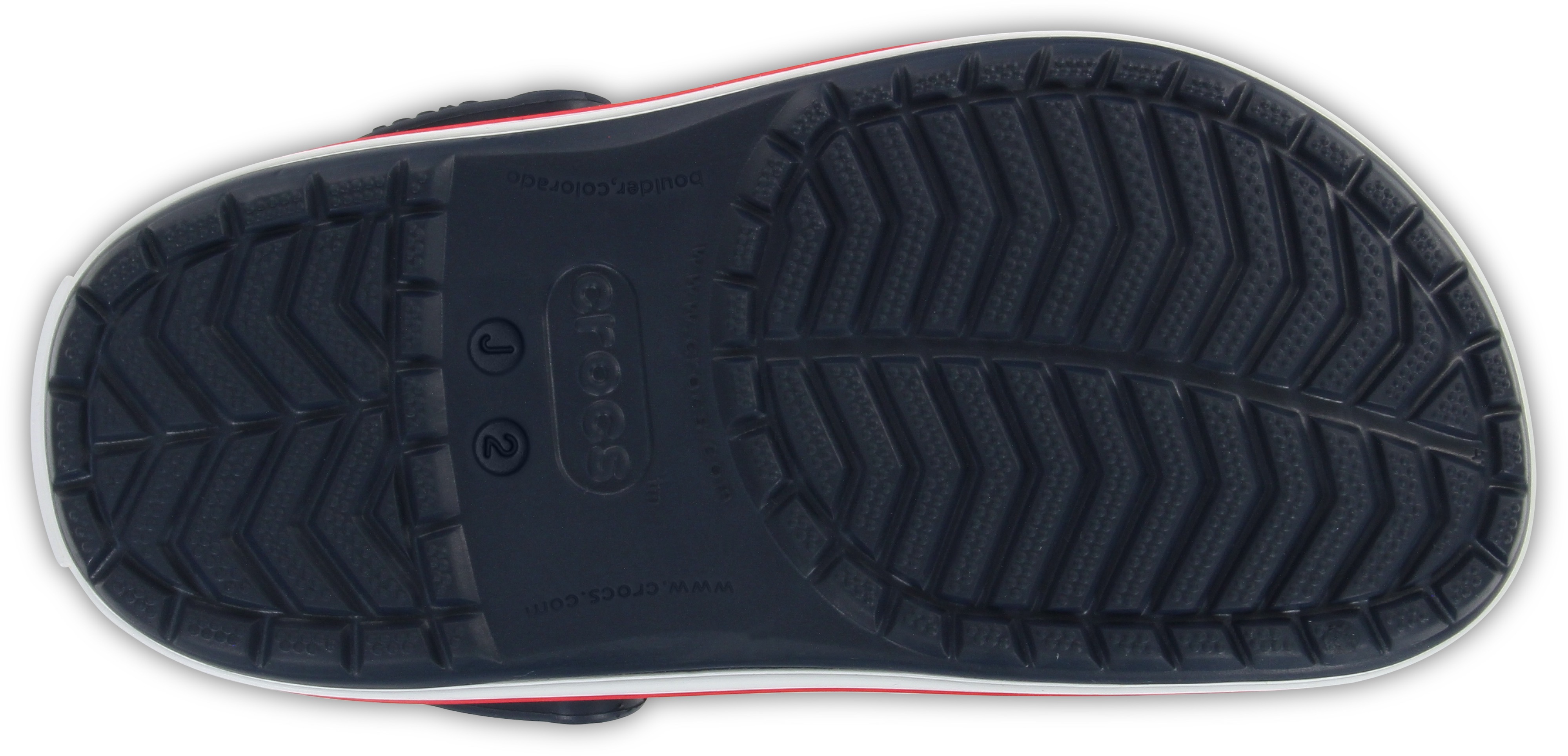 Thumbnail - Crocs Clog "Crocband Clog K" Sommerschuh, Schlappen, Hausschuh, Badeschuh mit Kontrast-Akzenten