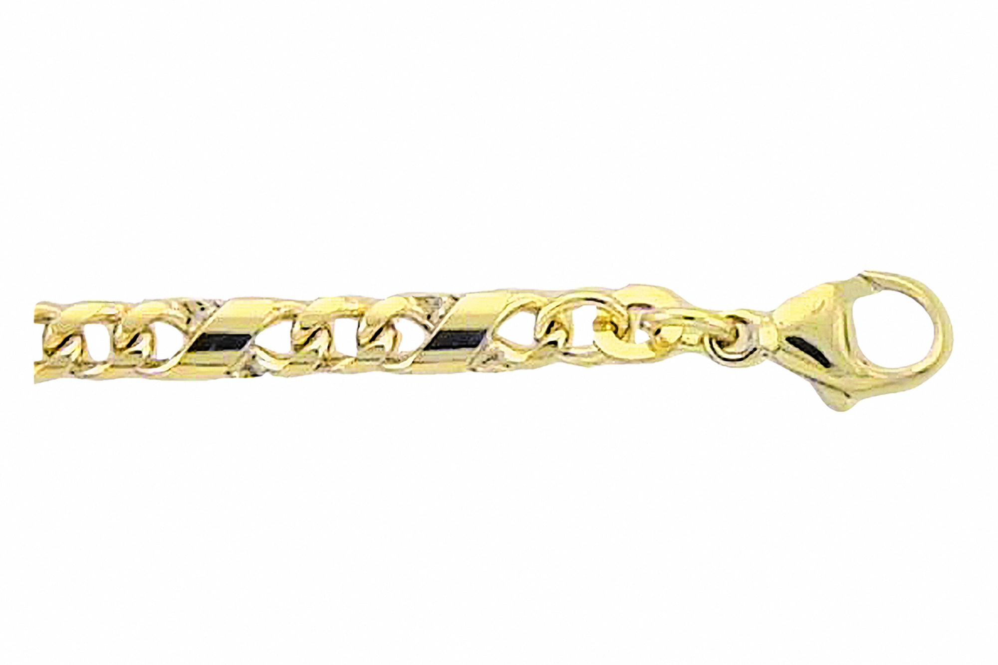 Adelia´s Goldarmband »333 Gold Fantasie Armband 19 cm Ø 3,8 mm«, Goldschmuck für Damen