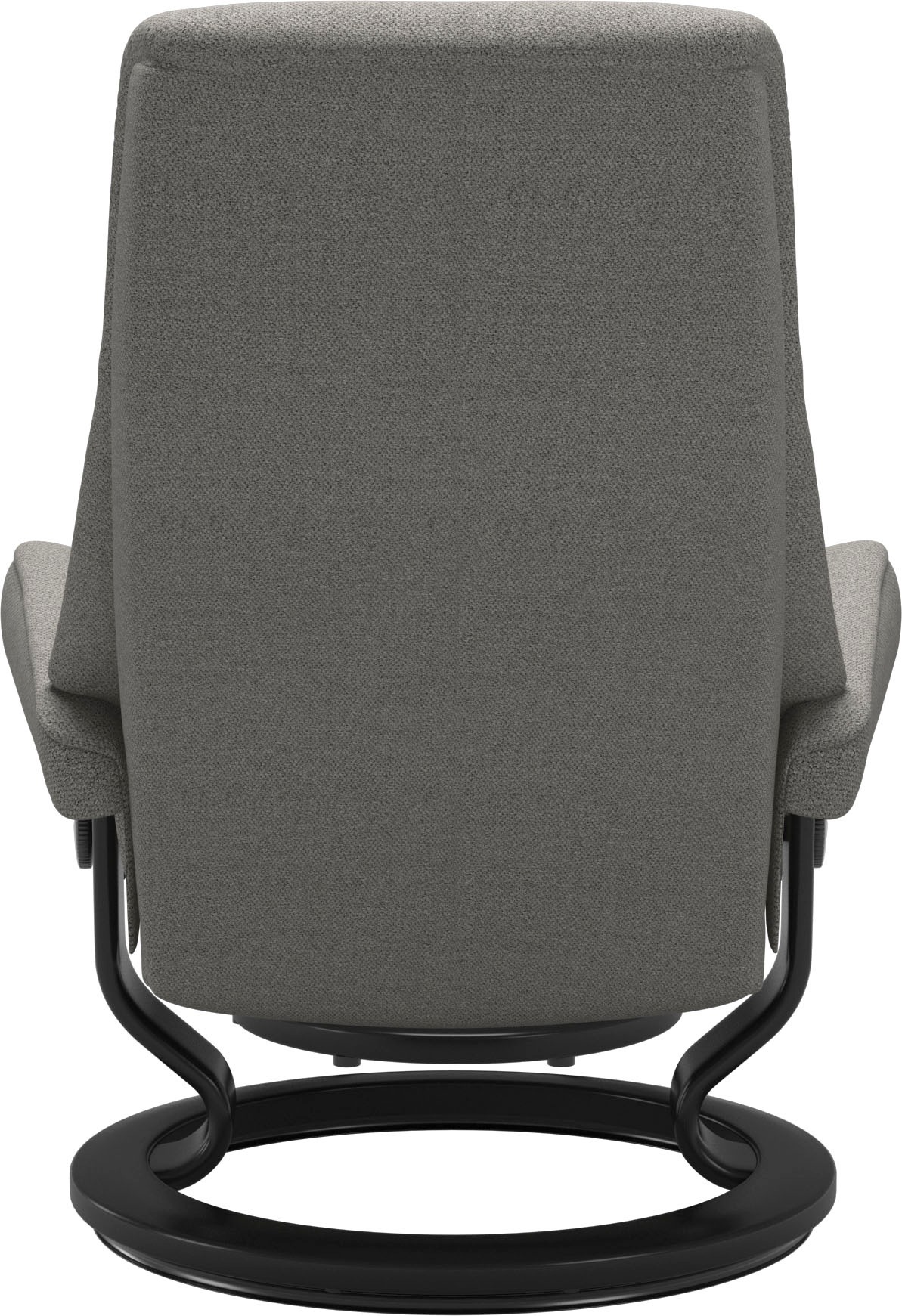 Stressless® Relaxsessel »View«, (Set, Relaxsessel mit Hocker), mit Classic Base, Größe M,Gestell Schwarz