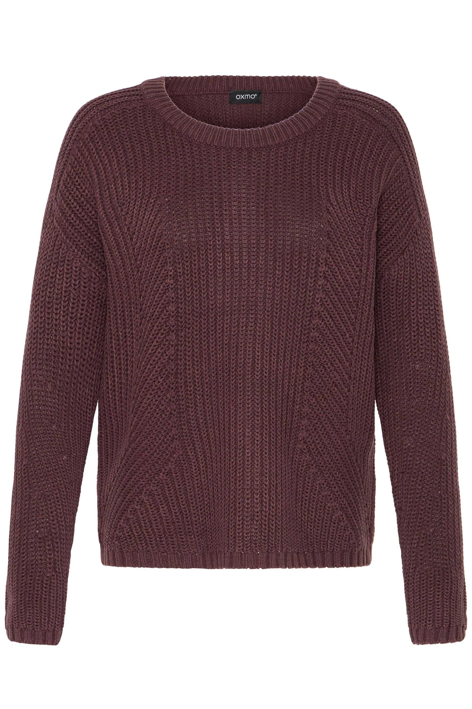 OXMO Strickfleece-Pullover "Strickpullover OXKanna"