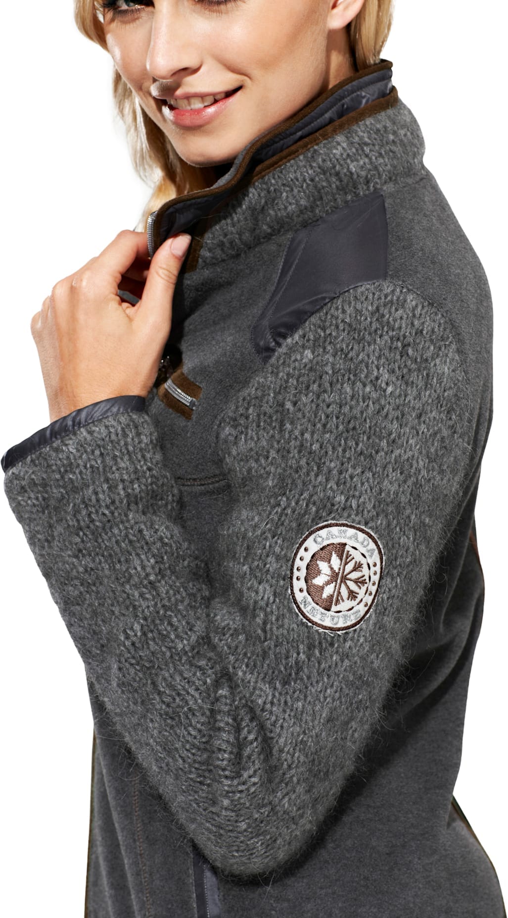 heine Shirtjacke »Sweatjacke«, (1 tlg.)