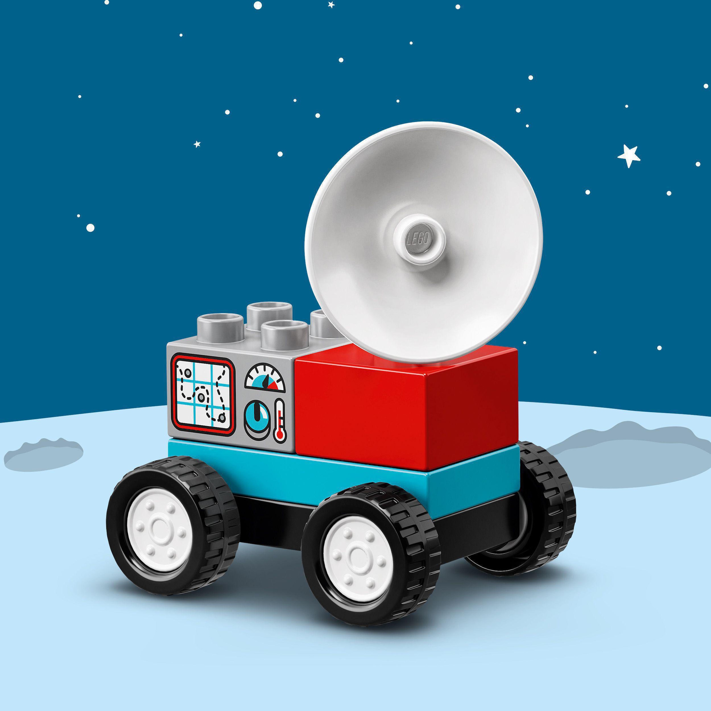 LEGO® Konstruktionsspielsteine »Spaceshuttle Weltraummission (10944), LEGO® DUPLO® Town«, (23 St.), Made in Europe