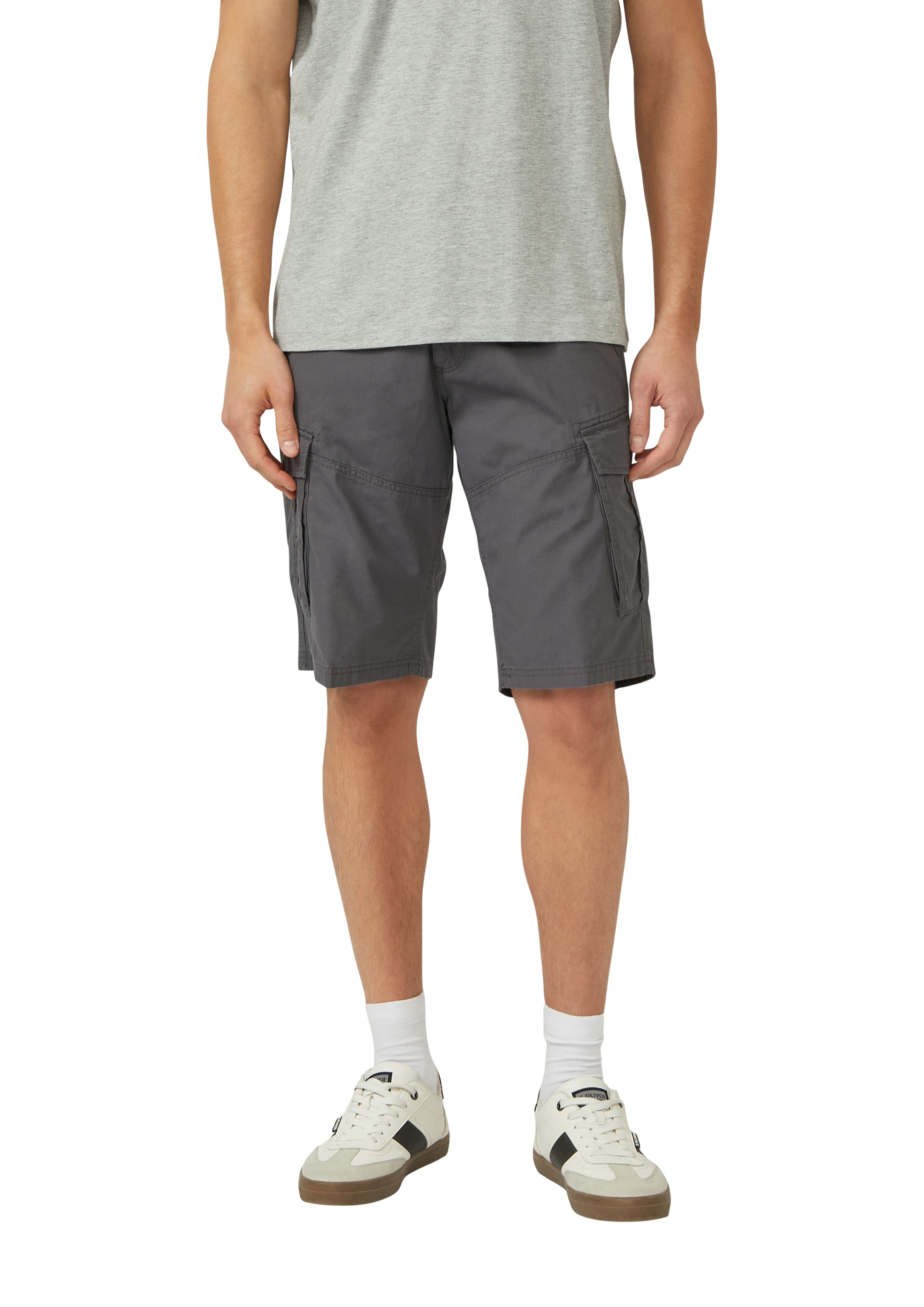 s.Oliver Cargobermudas Ziernaht, Schmuck-Detail günstig online kaufen