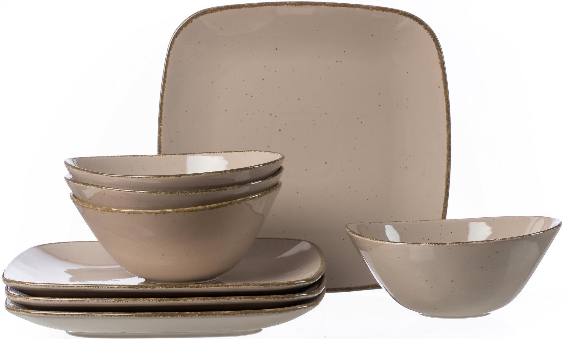 Ritzenhoff & Breker Tafelservice "Geschirr-Set CASA" Vintage Look, 8 Teile, günstig online kaufen