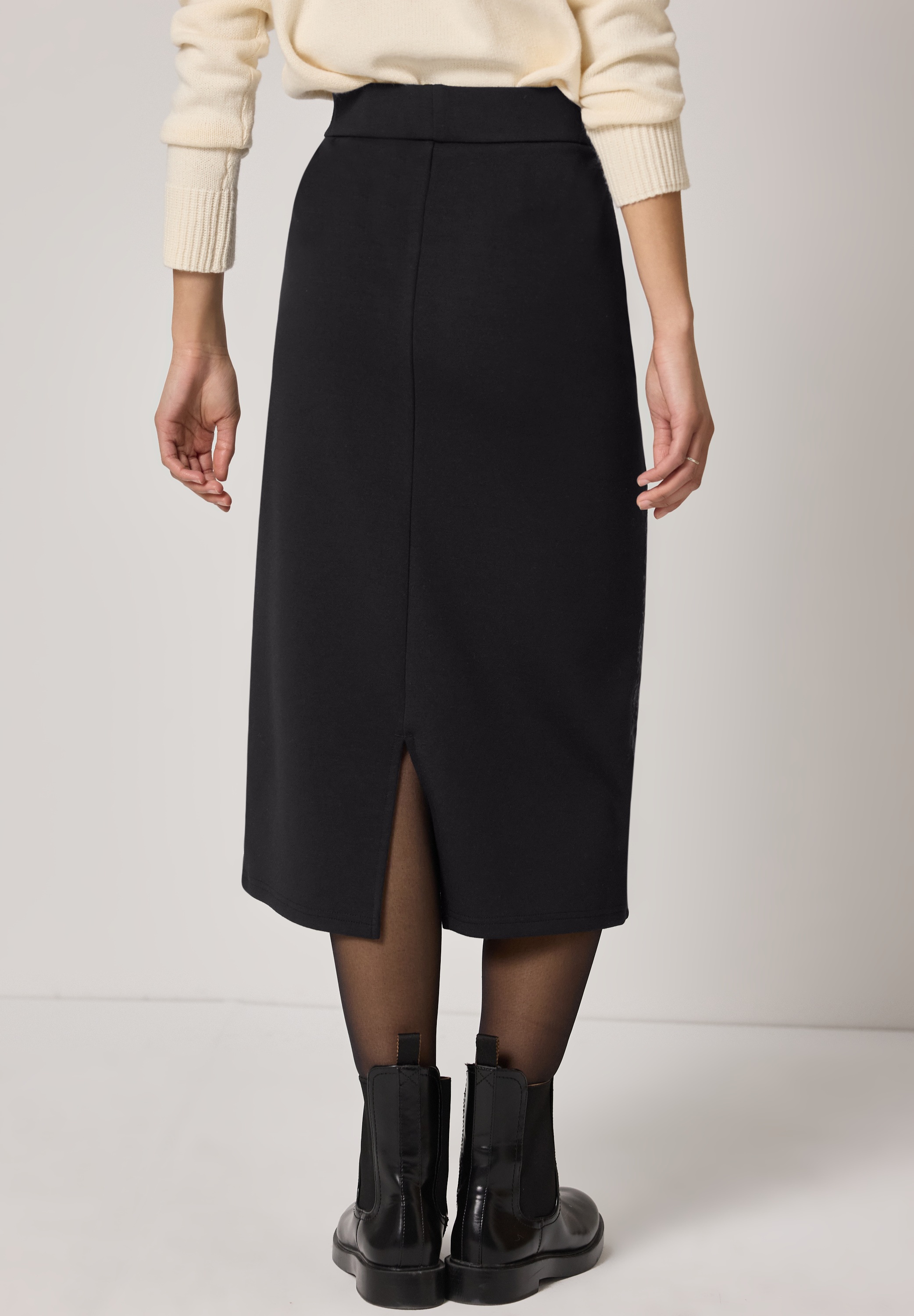 STREET ONE Maxirock mit Elastikbund